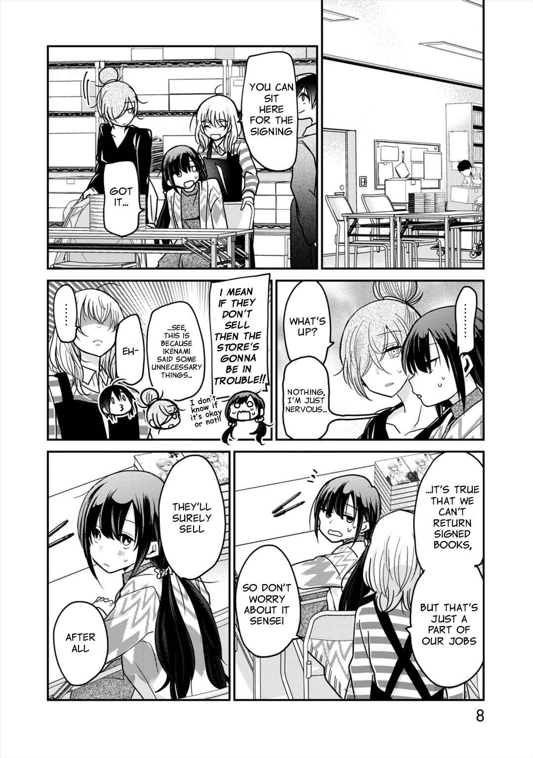 Page 9 Chapter 9 Egao no Taenai Shokuba desu.
