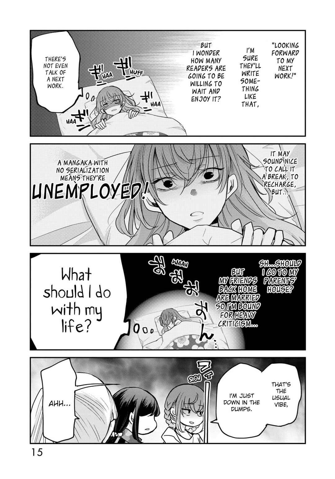 Page 17 Chapter 17 Egao no Taenai Shokuba desu.