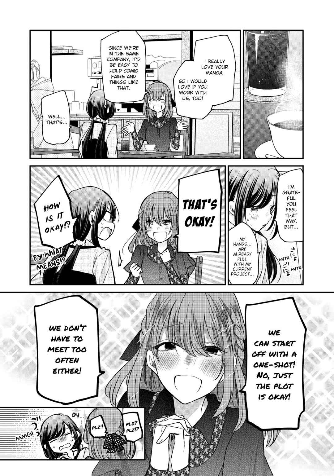 Page 7 Chapter 15 Egao no Taenai Shokuba desu.