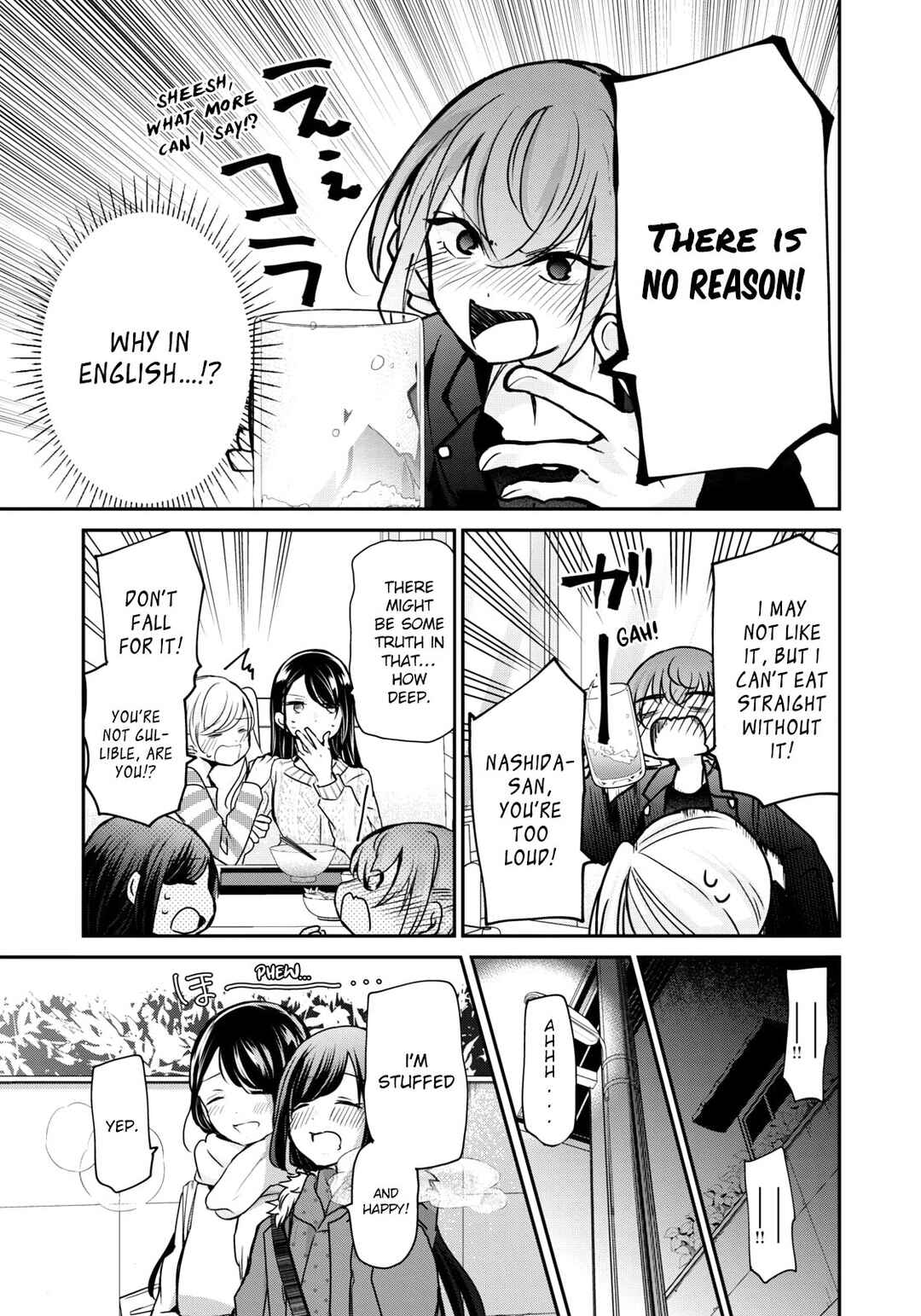 Page 15 Chapter 19 Egao no Taenai Shokuba desu.