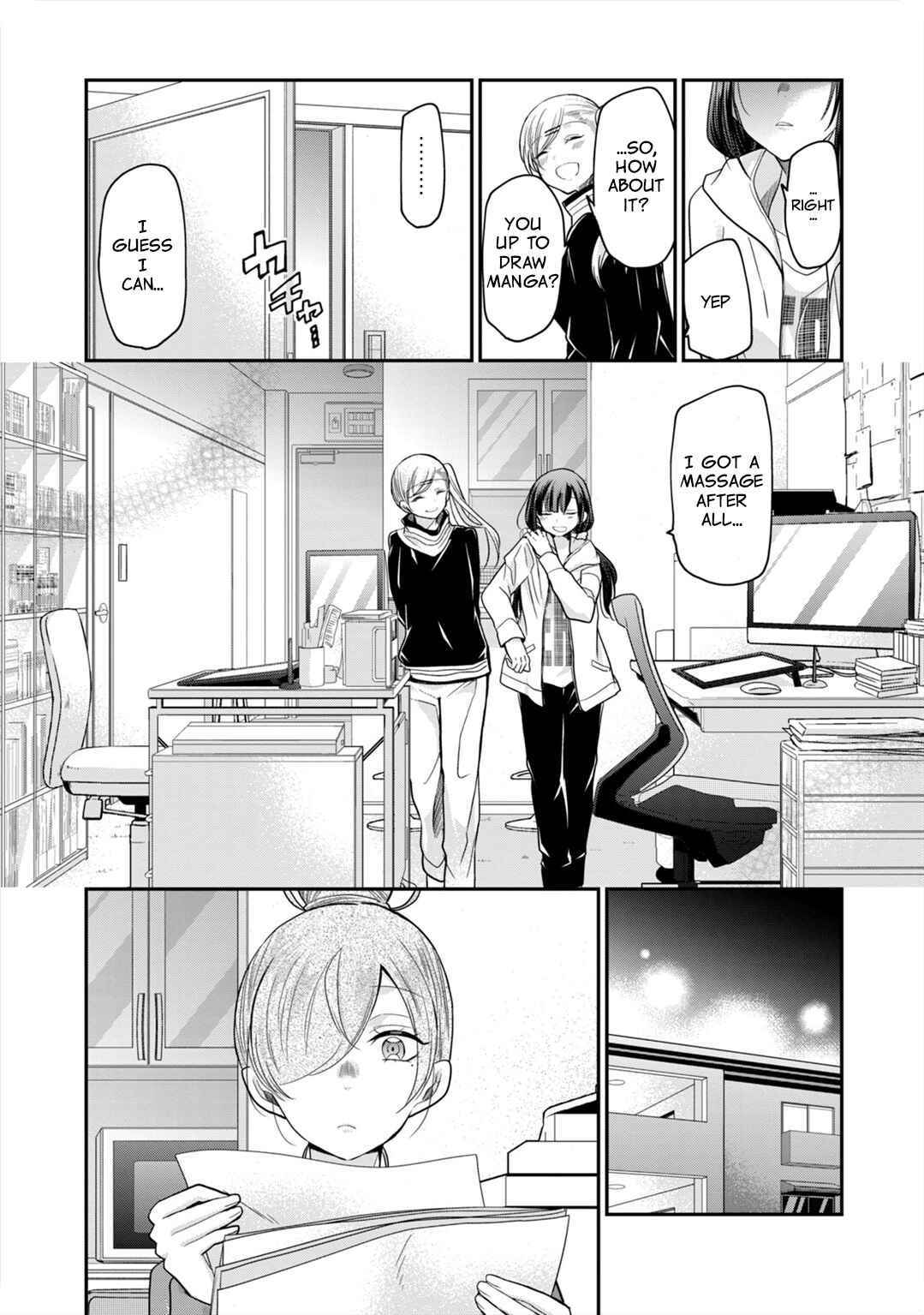 Page 16 Chapter 10 Egao no Taenai Shokuba desu.
