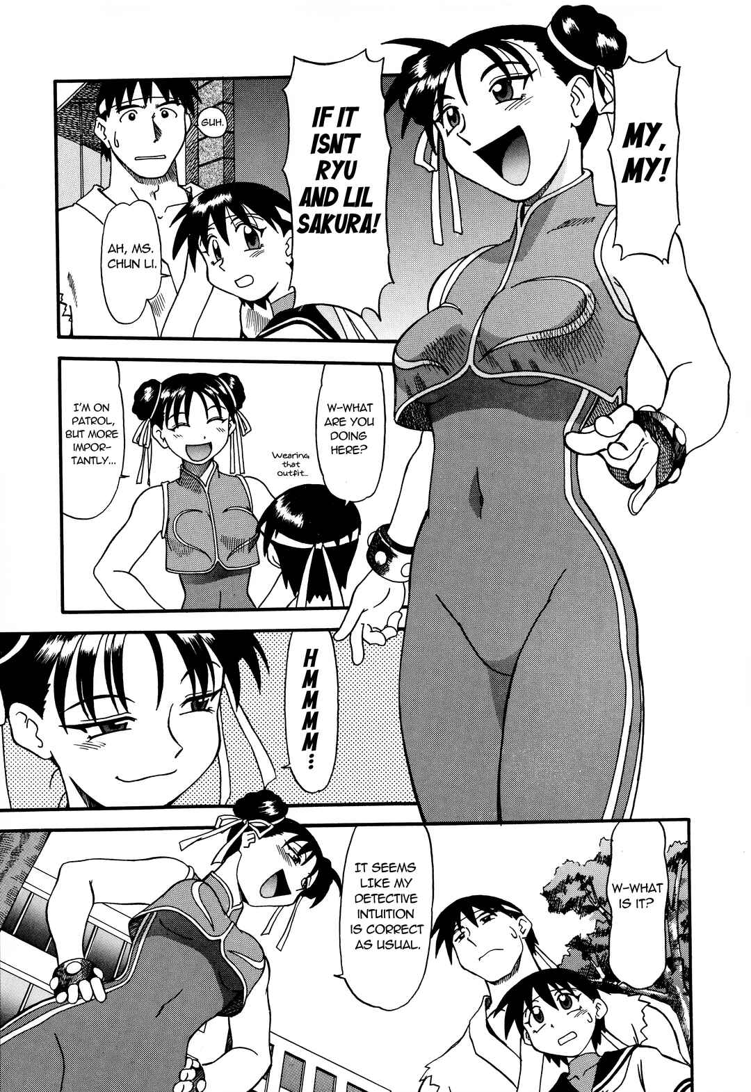 Page 7 Chapter 1 Street Fighter Anthology Comic (GARLAND COMICS)
