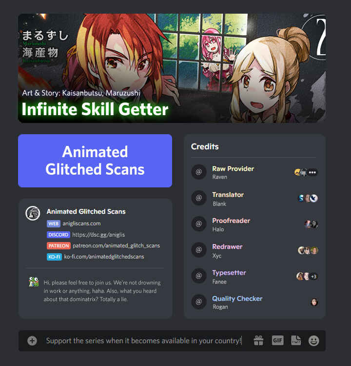Page 1 Chapter 11 Mugen no Skill Getter!