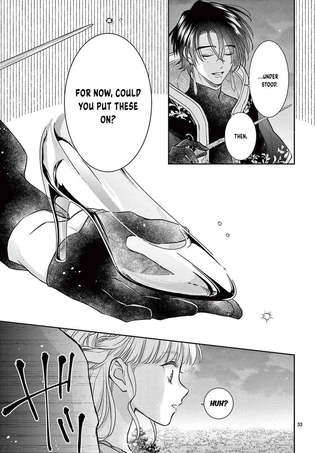 Page 35 Chapter Unknown_0a34 Tensei Cinderella wa Glass no Kutsu wo Hakitakunai