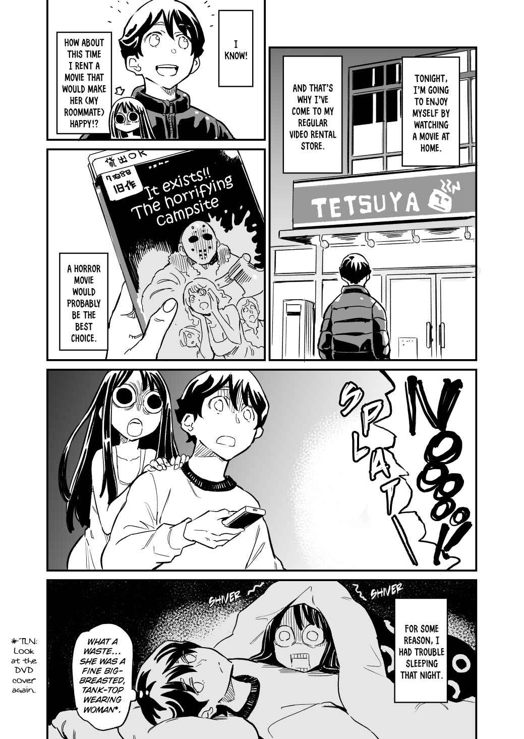 Page 1 Chapter 35 My Roommate Isnt From This World (Pre-Serialization)