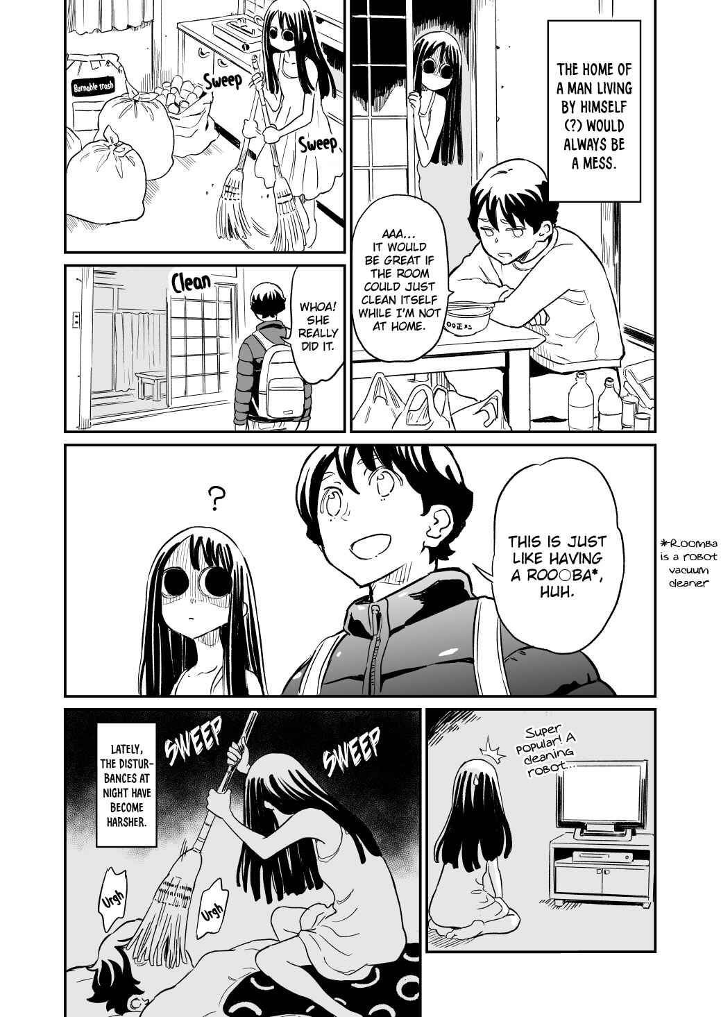 Page 1 Chapter 36 My Roommate Isnt From This World (Pre-Serialization)