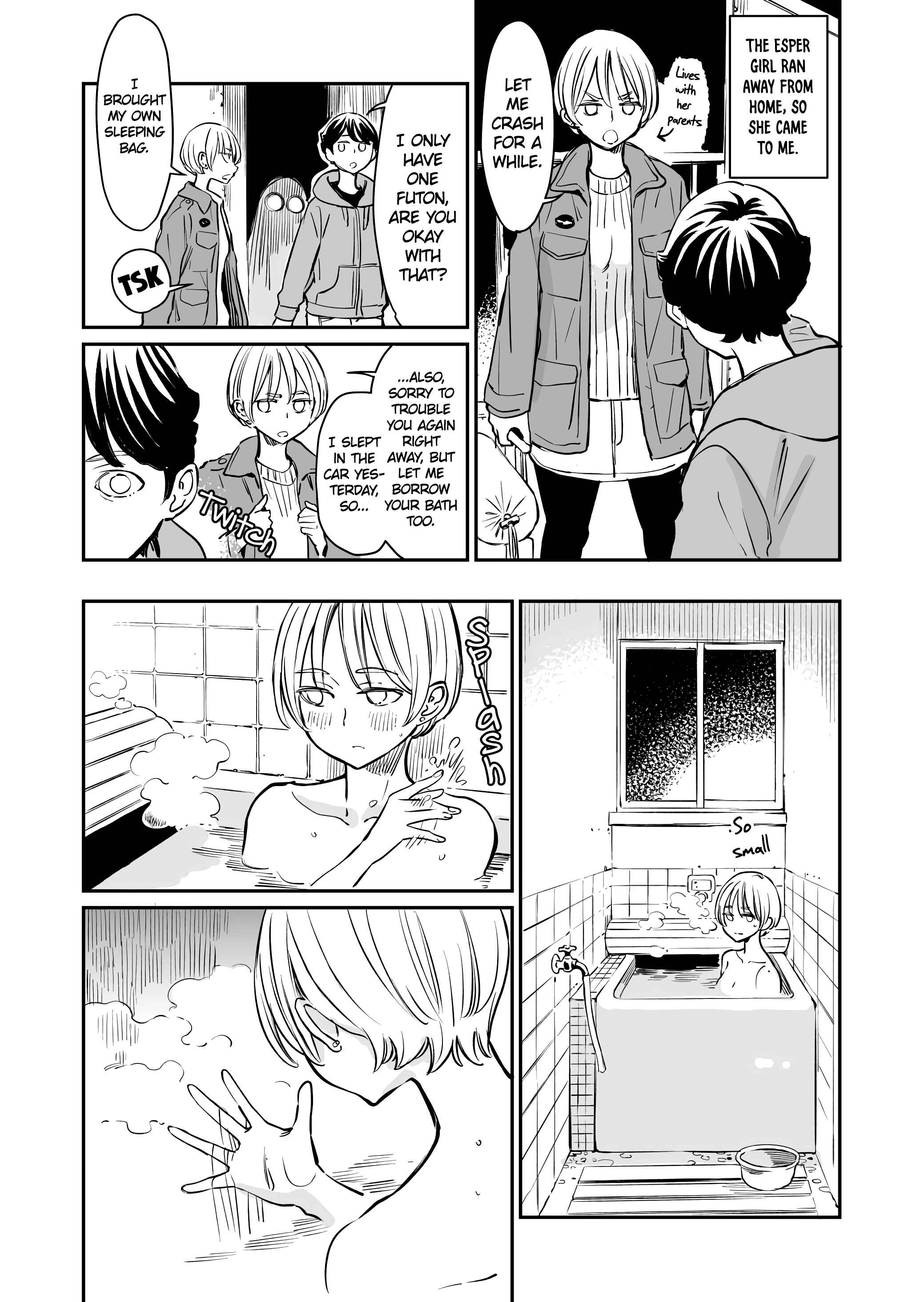 Page 1 Chapter 59 My Roommate Isnt From This World (Pre-Serialization)