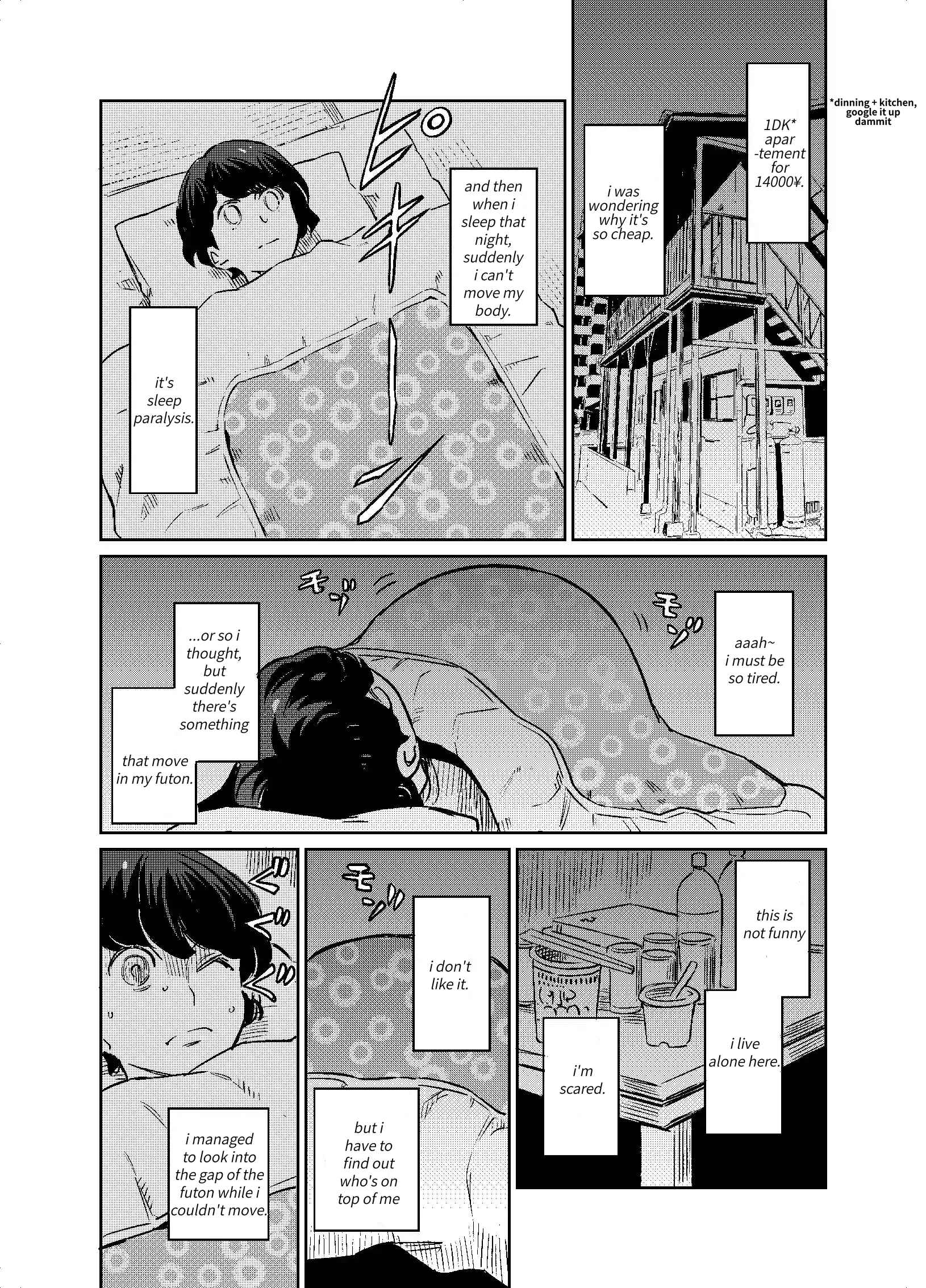 Page 1 Chapter 1 My Roommate Isnt From This World (Pre-Serialization)
