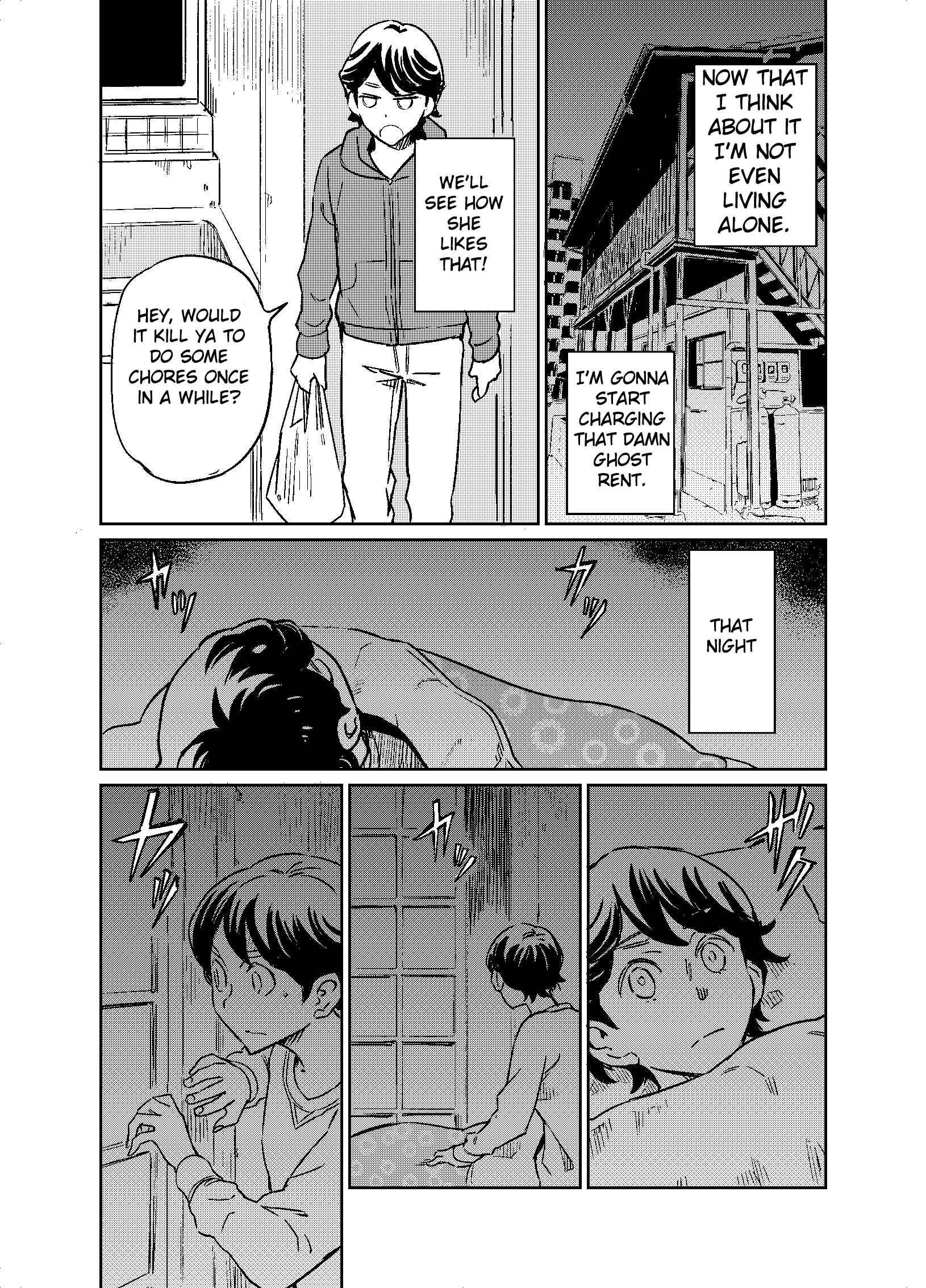 Page 1 Chapter 5 My Roommate Isnt From This World (Pre-Serialization)
