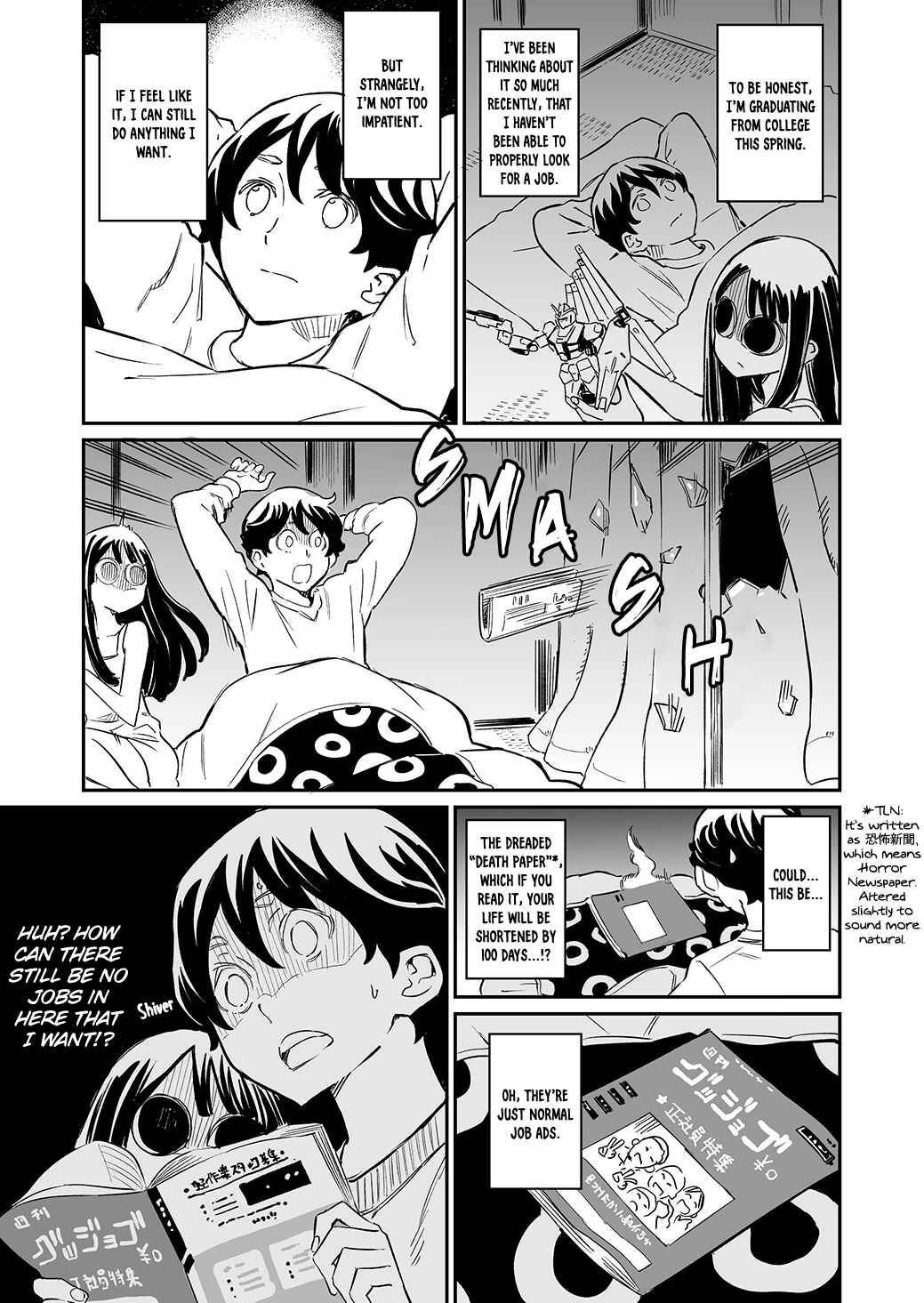 Page 1 Chapter 40 My Roommate Isnt From This World (Pre-Serialization)