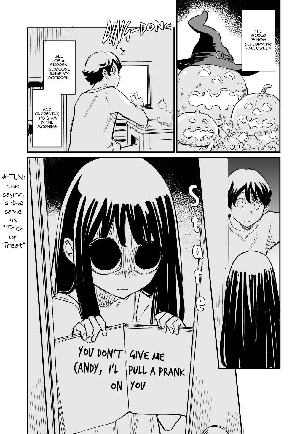 Page 1 Chapter 34 My Roommate Isnt From This World (Pre-Serialization)