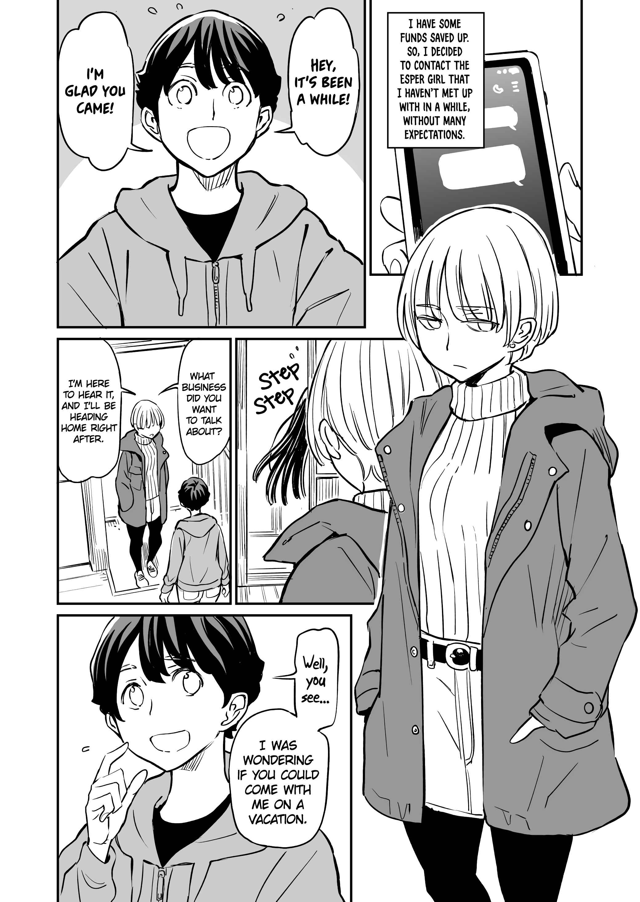 Page 1 Chapter 56 My Roommate Isnt From This World (Pre-Serialization)