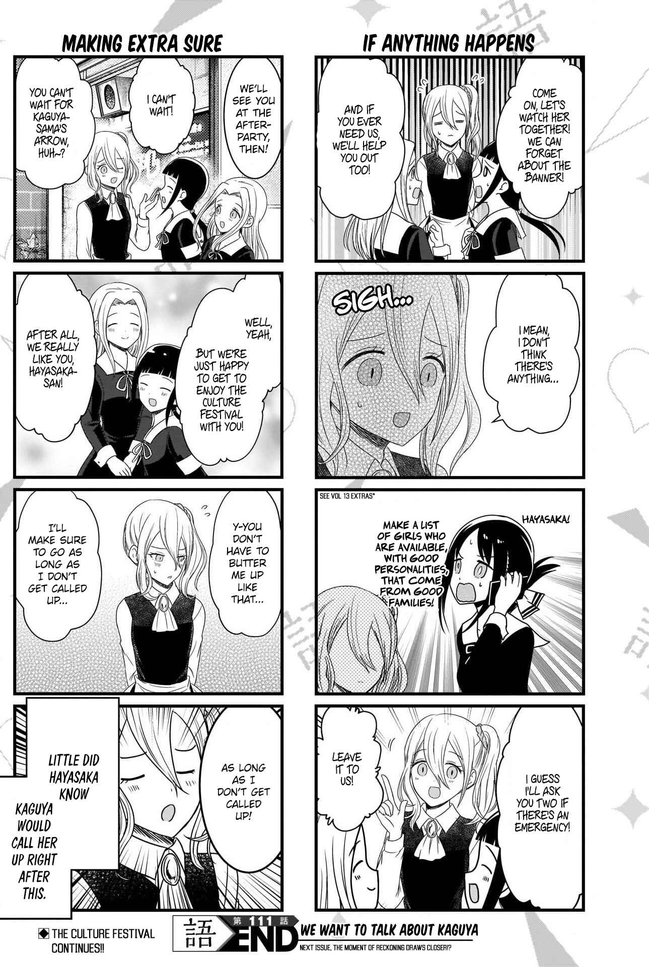 Page 4 Chapter 111 We Want to Talk About Kaguya-sama