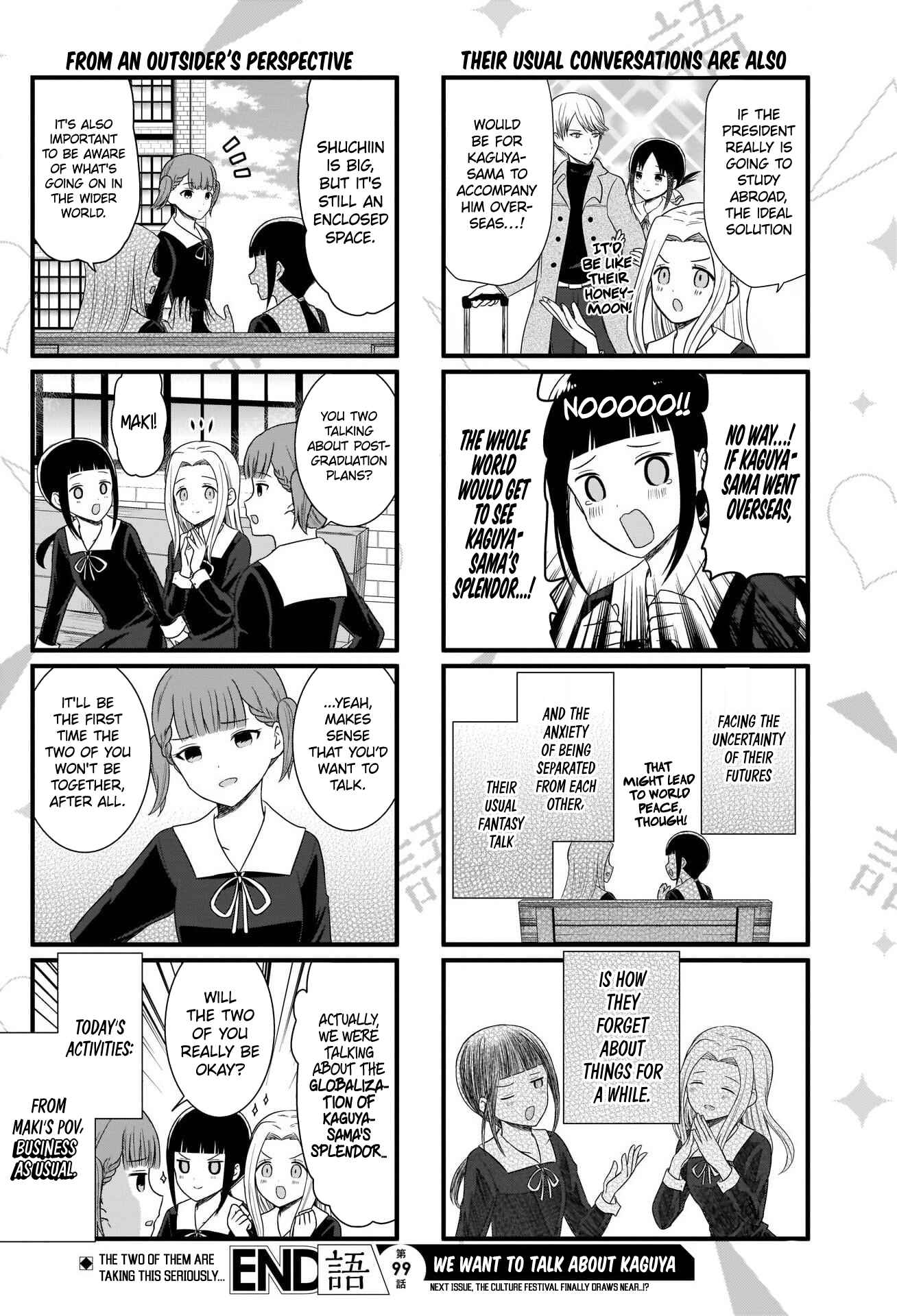 Page 5 Chapter 99 We Want to Talk About Kaguya-sama