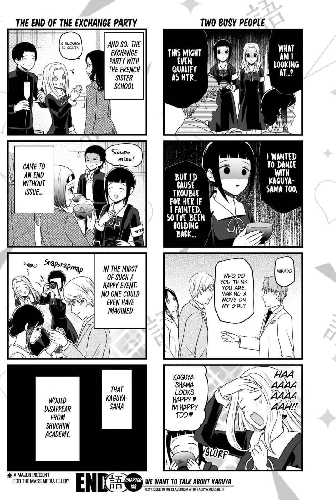 Page 4 Chapter 188 We Want to Talk About Kaguya-sama
