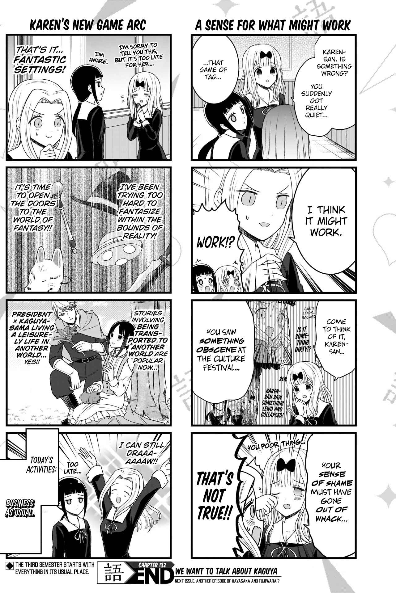 Page 4 Chapter 132 We Want to Talk About Kaguya-sama