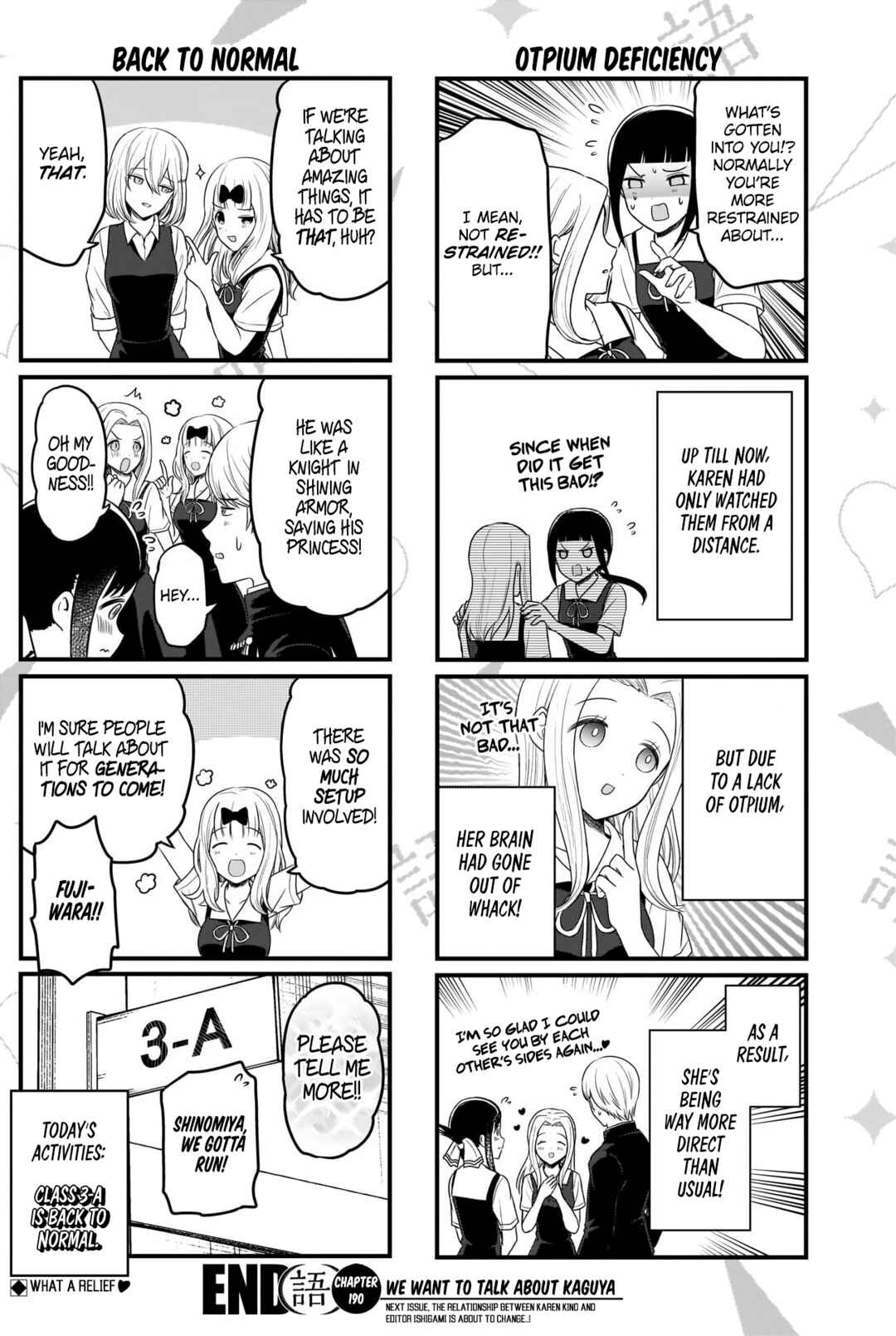Page 5 Chapter 190 We Want to Talk About Kaguya-sama