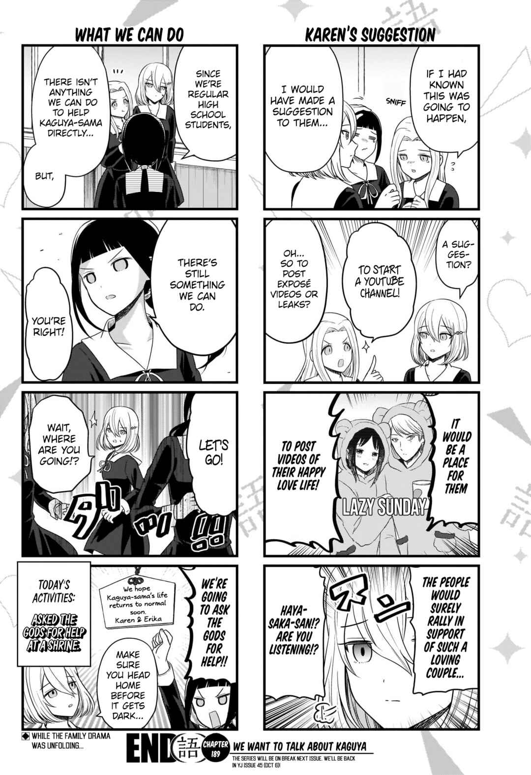 Page 5 Chapter 189 We Want to Talk About Kaguya-sama
