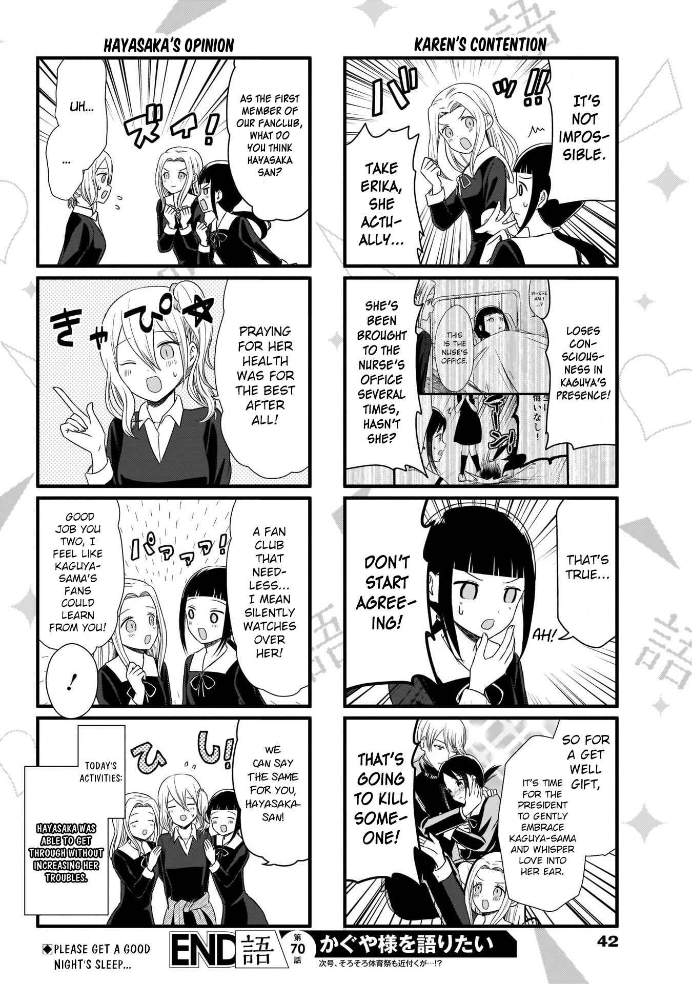 Page 4 Chapter 70 We Want to Talk About Kaguya-sama