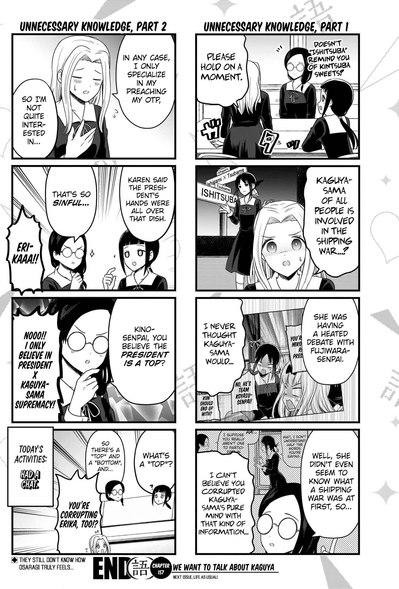 Page 4 Chapter 157 We Want to Talk About Kaguya-sama