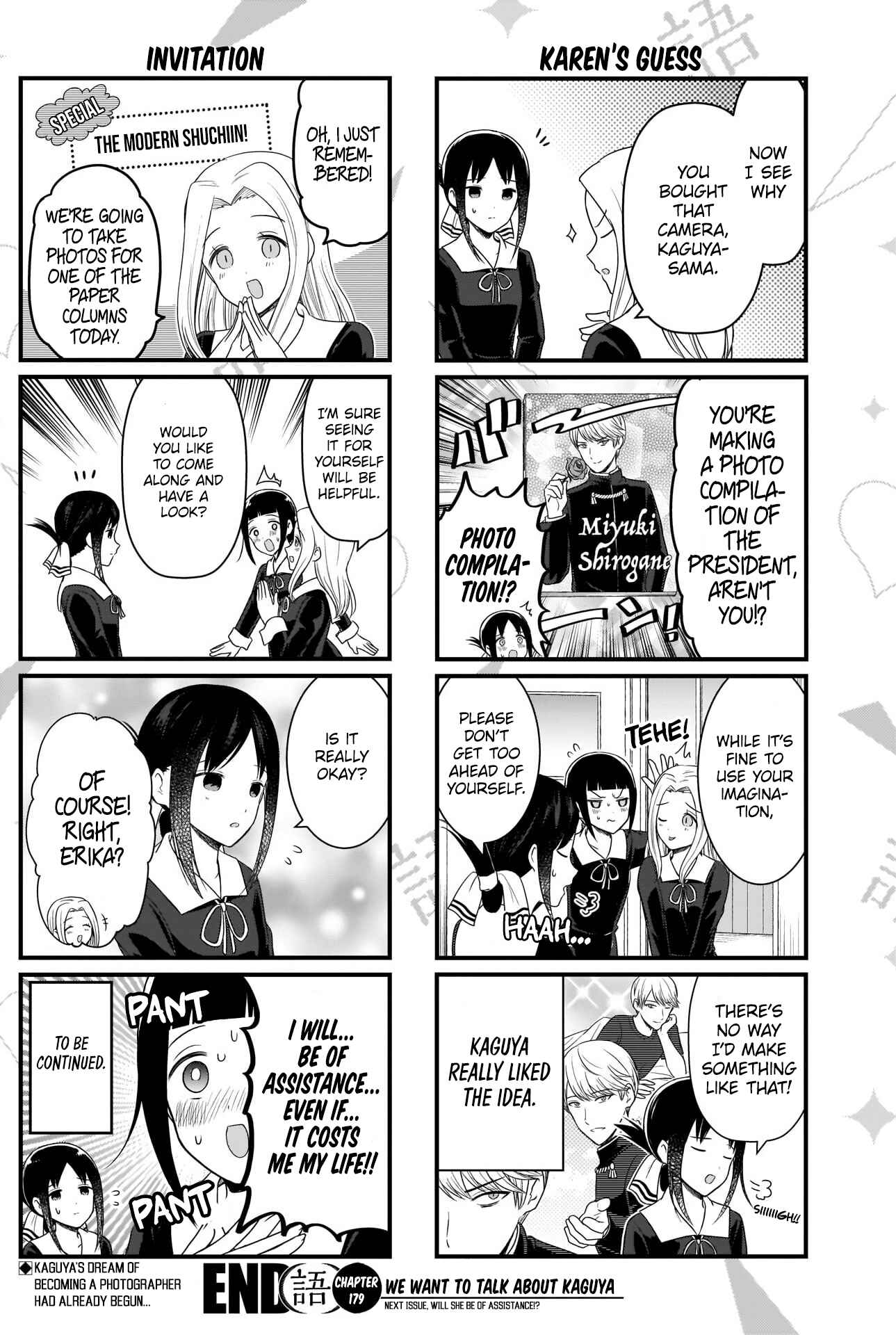 Page 4 Chapter 179 We Want to Talk About Kaguya-sama