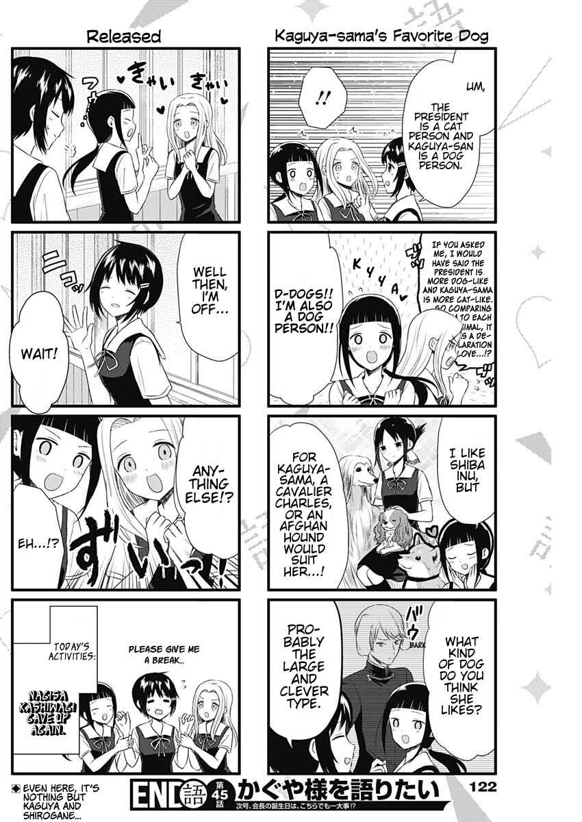 Page 4 Chapter 45 We Want to Talk About Kaguya-sama