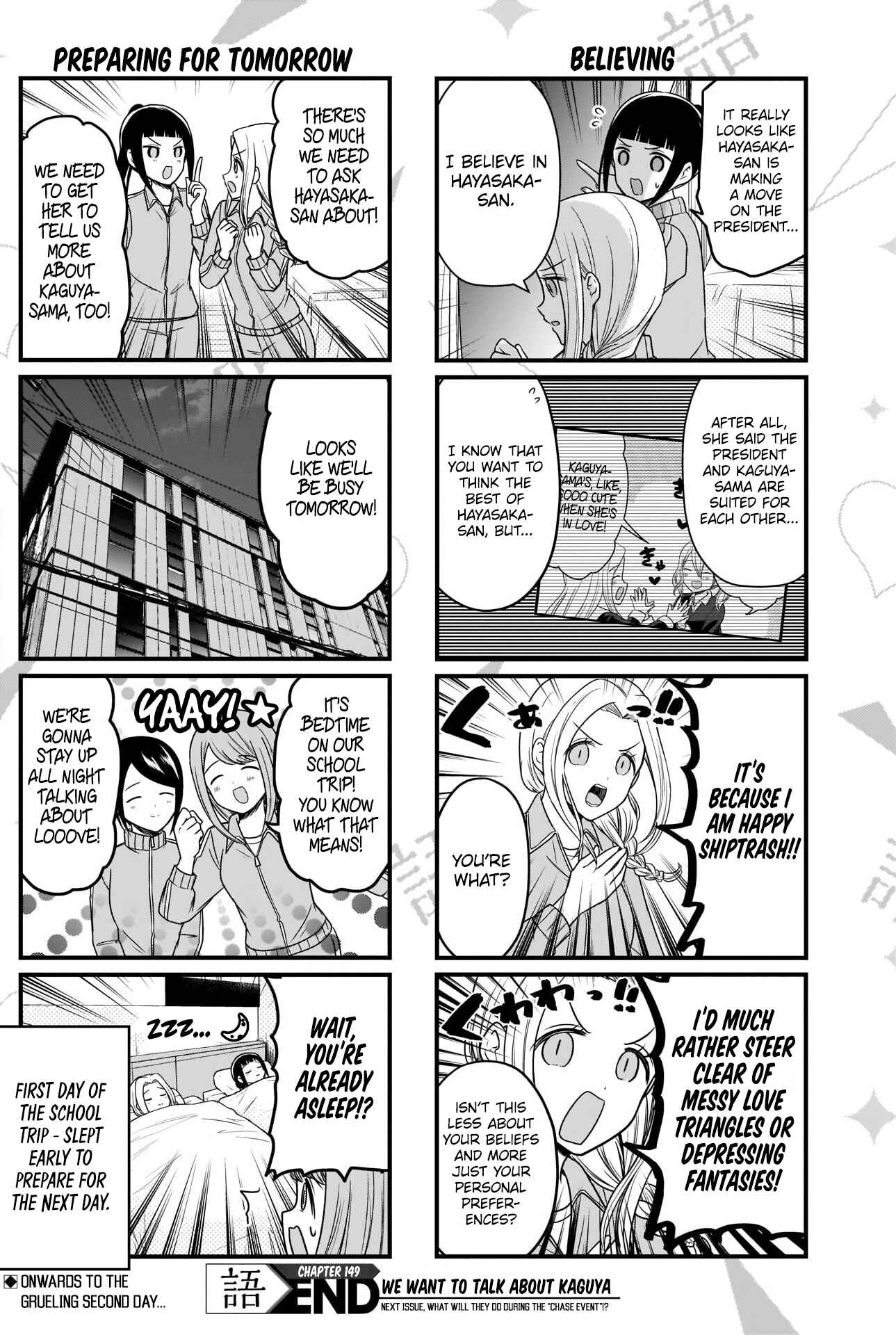 Page 4 Chapter 149 We Want to Talk About Kaguya-sama