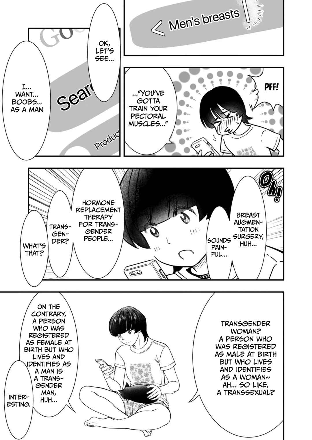 Page 4 Chapter 10 Otoko wo Yamete Mita ~Gan ni Natta no de Josou shite Koi wo suru Koto ni Narimashita~