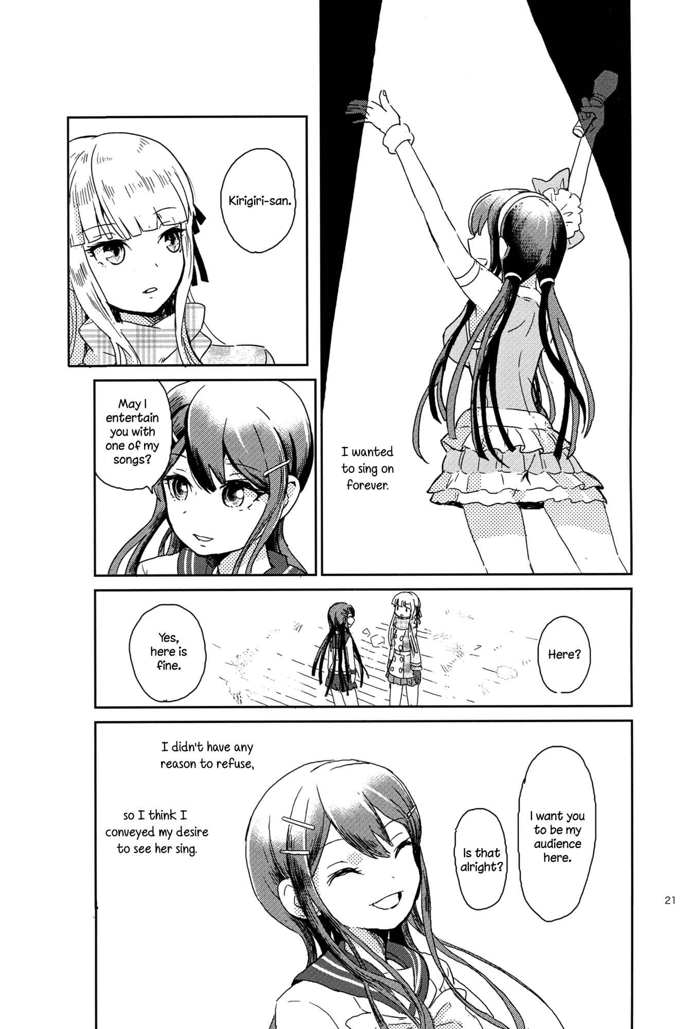 Page 21 Chapter Unknown_4f0a Danganronpa - Meeting at the Root of All Flowers (Doujinshi)