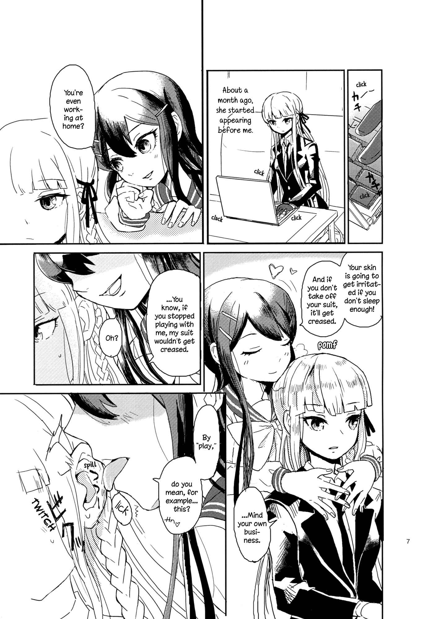 Page 7 Chapter Unknown_4f0a Danganronpa - Meeting at the Root of All Flowers (Doujinshi)