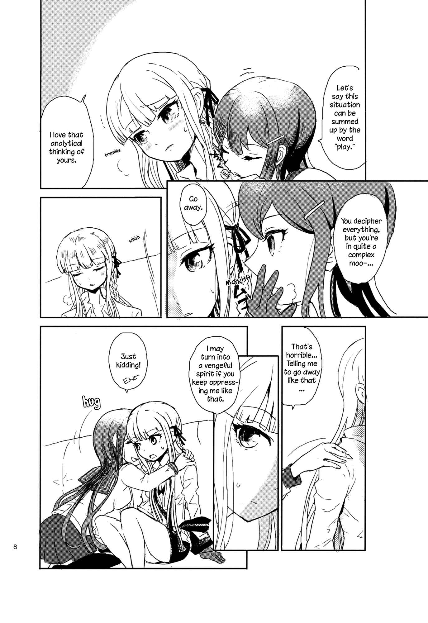 Page 8 Chapter Unknown_4f0a Danganronpa - Meeting at the Root of All Flowers (Doujinshi)