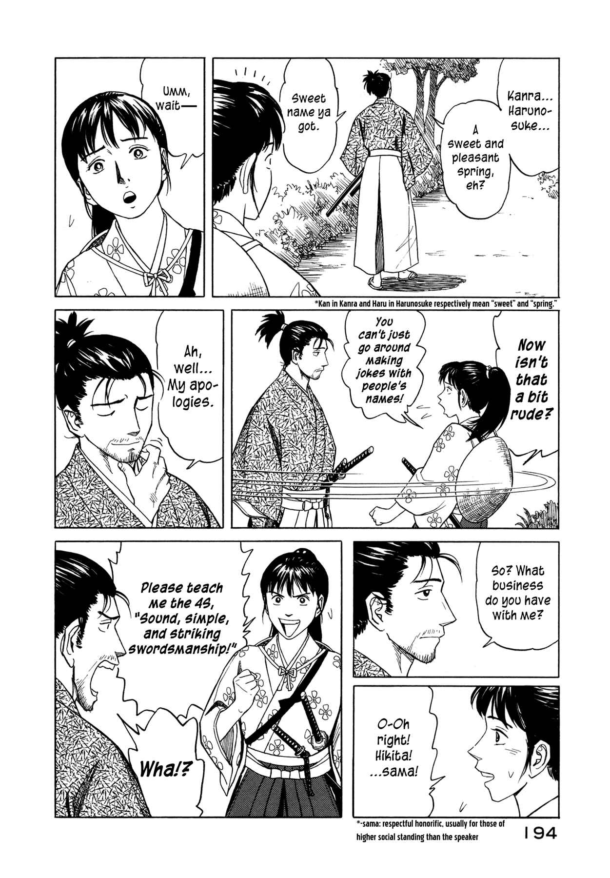 Page 19 Chapter 5 Snow Ridge, Sword Dance