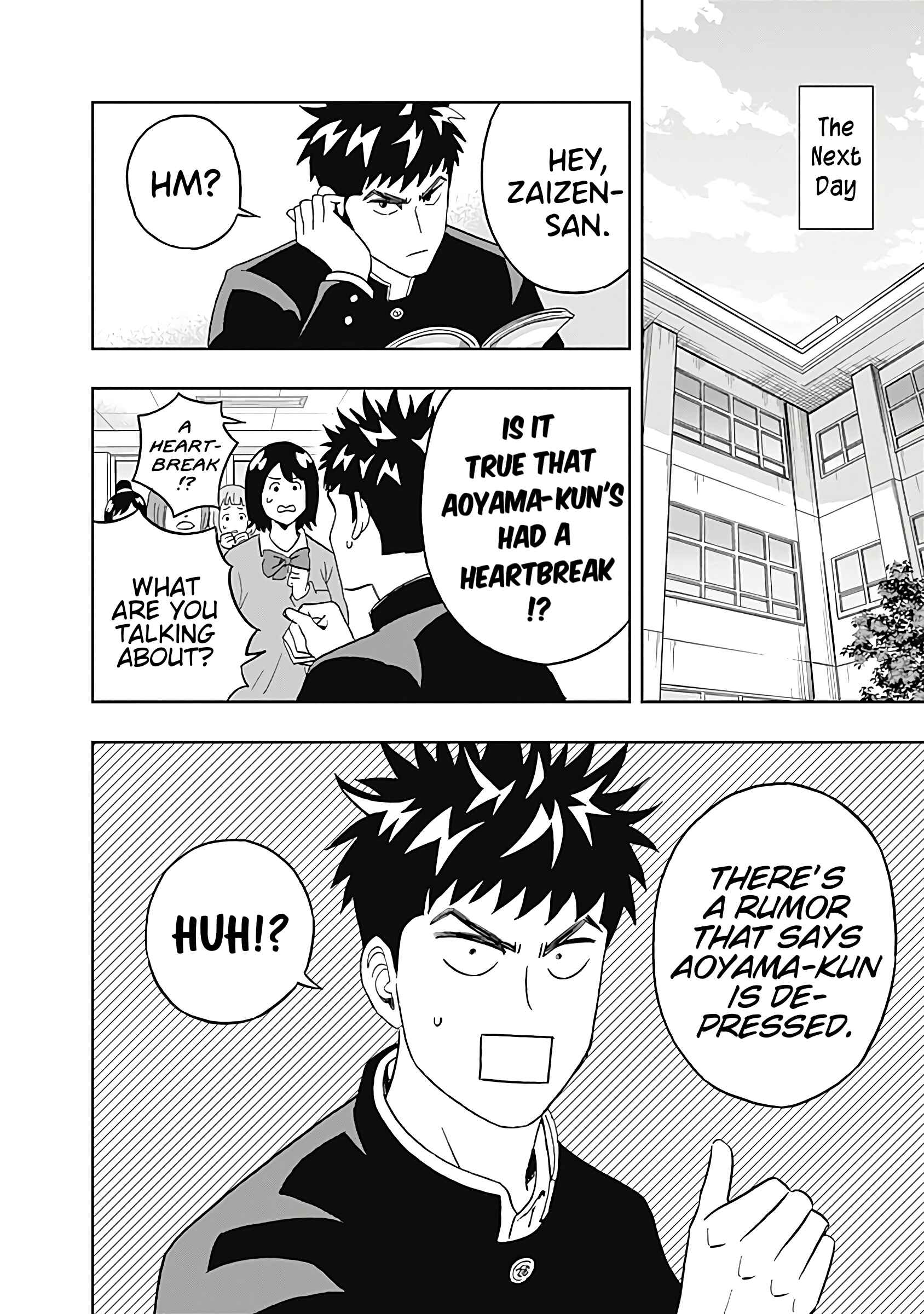 Page 10 Chapter 22 Keppeki Danshi! Aoyama-kun