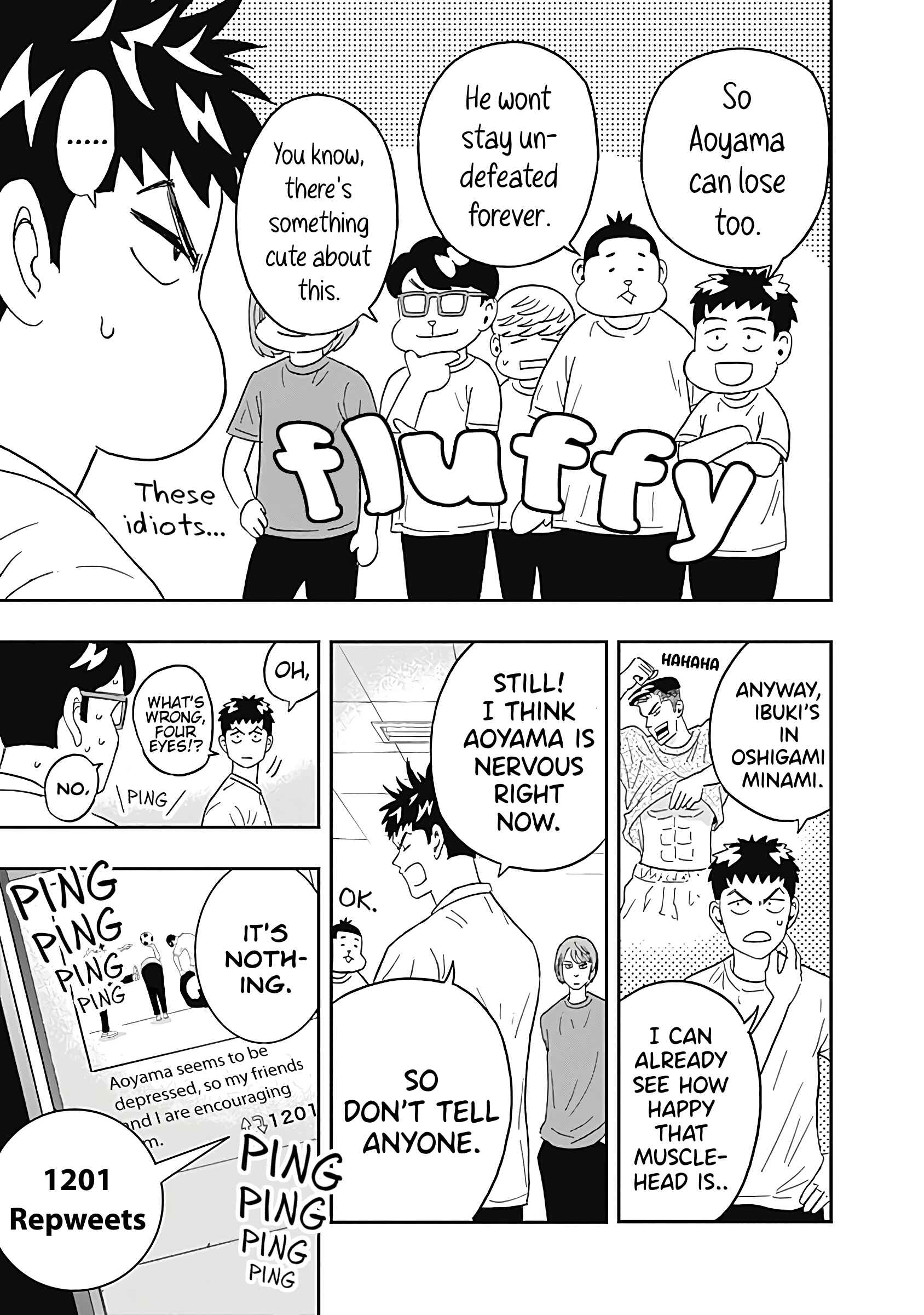 Page 9 Chapter 22 Keppeki Danshi! Aoyama-kun