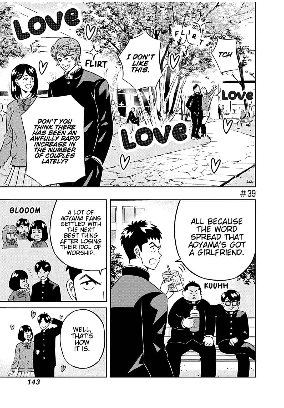 Page 1 Chapter 39 Keppeki Danshi! Aoyama-kun
