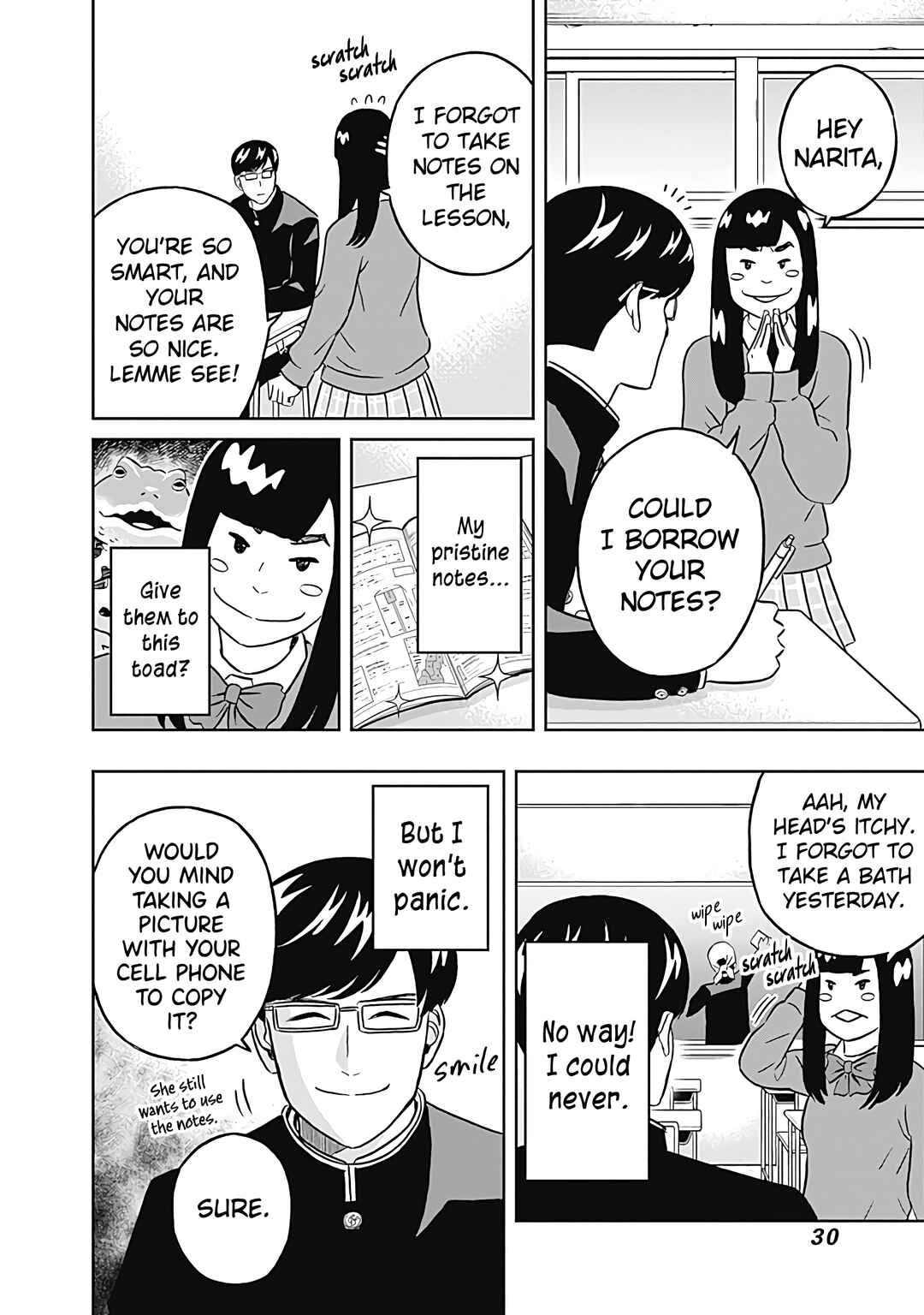 Page 8 Chapter 33 Keppeki Danshi! Aoyama-kun