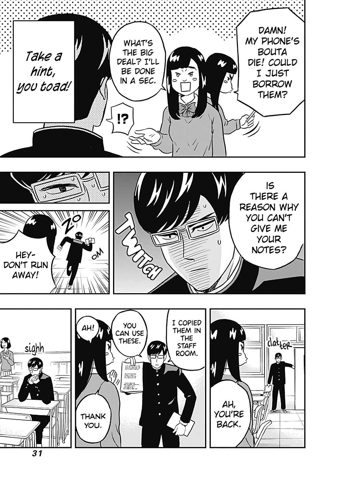 Page 9 Chapter 33 Keppeki Danshi! Aoyama-kun