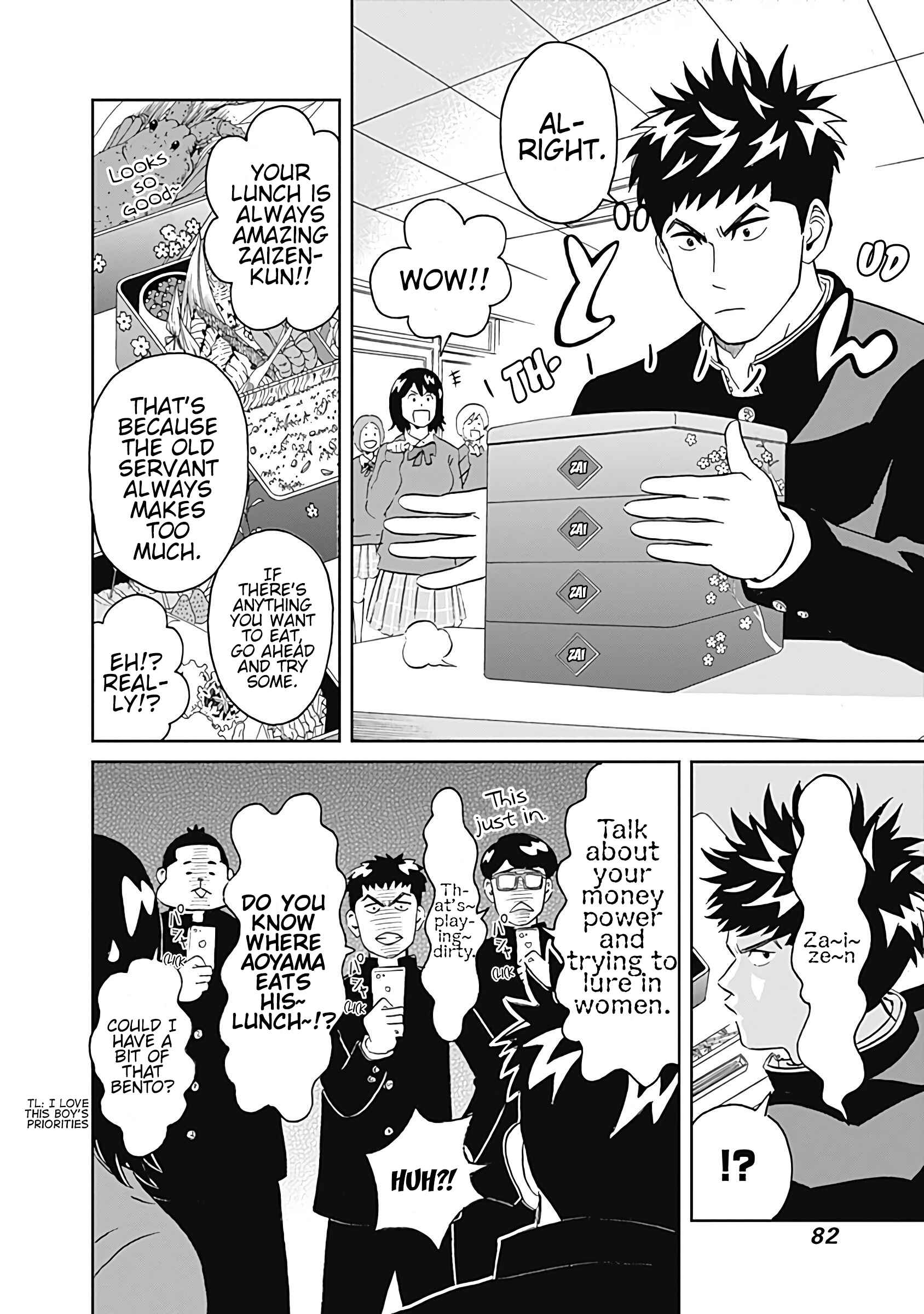 Page 12 Chapter 8 Keppeki Danshi! Aoyama-kun