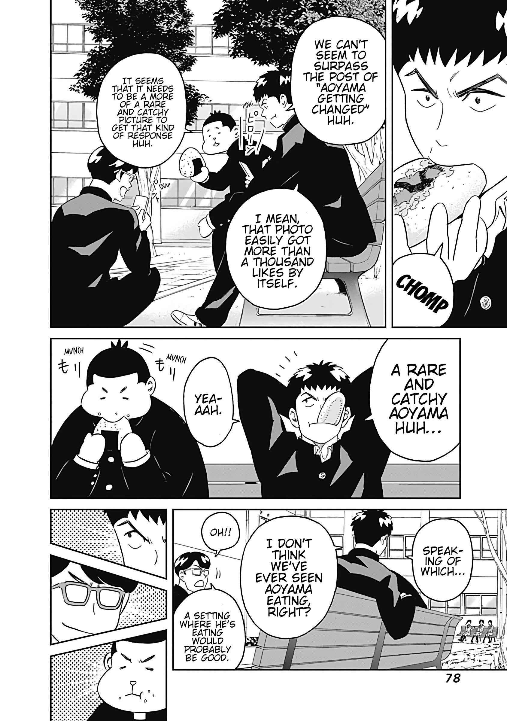 Page 8 Chapter 8 Keppeki Danshi! Aoyama-kun