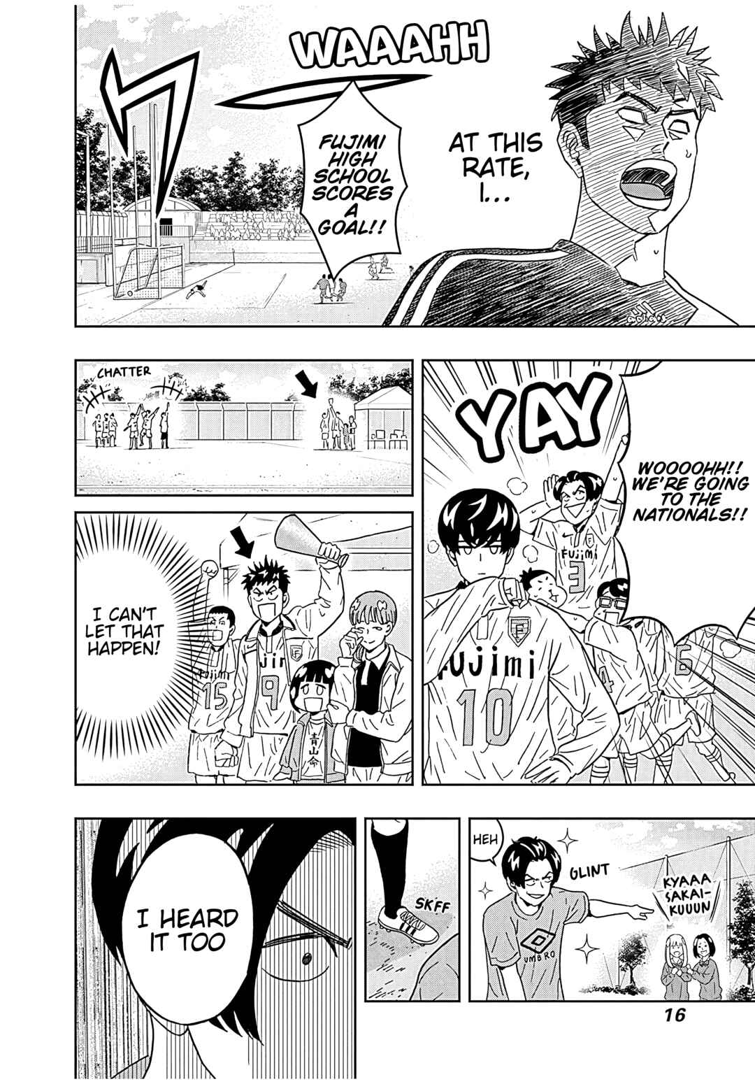 Page 17 Chapter 41 Keppeki Danshi! Aoyama-kun
