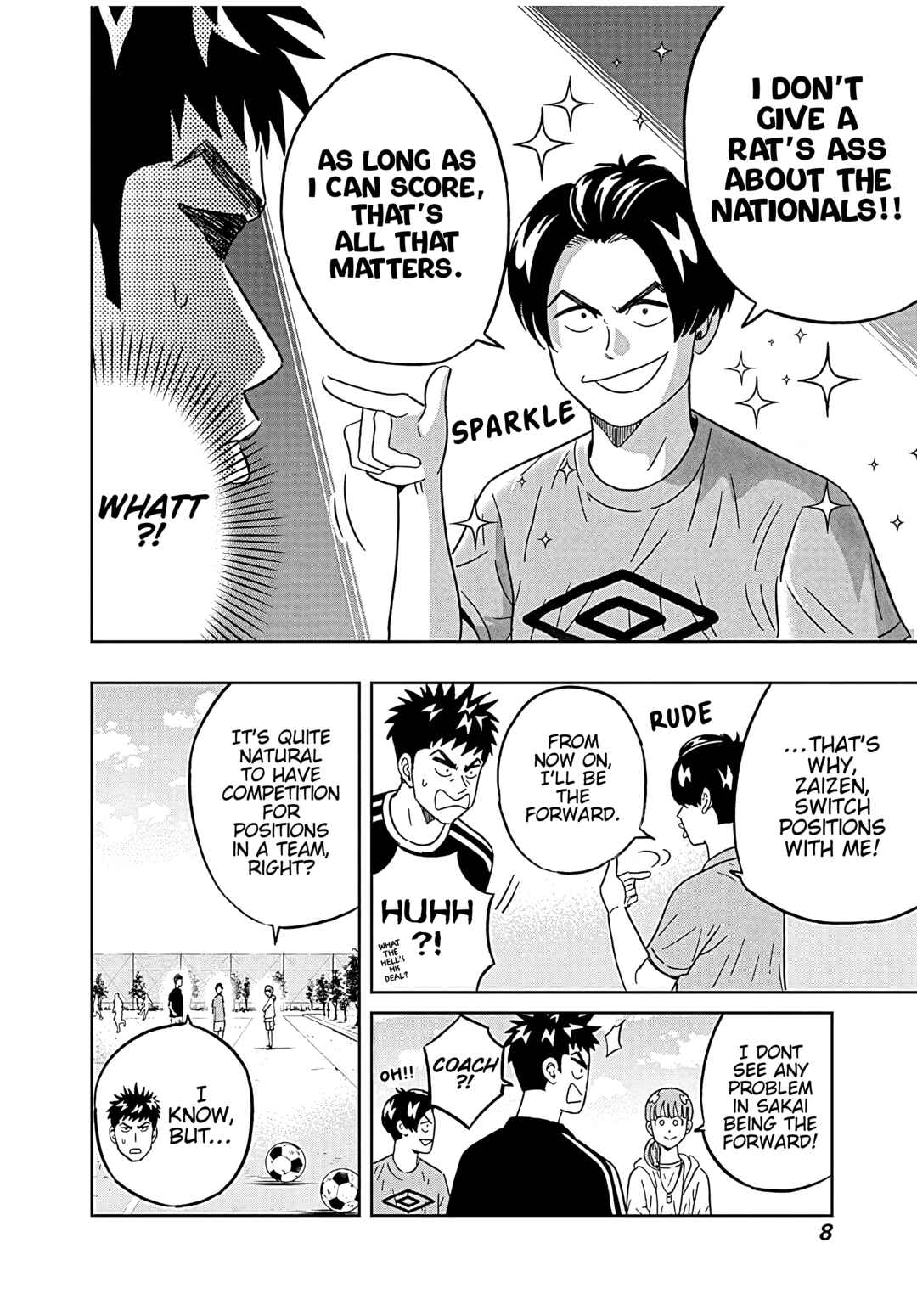 Page 9 Chapter 41 Keppeki Danshi! Aoyama-kun