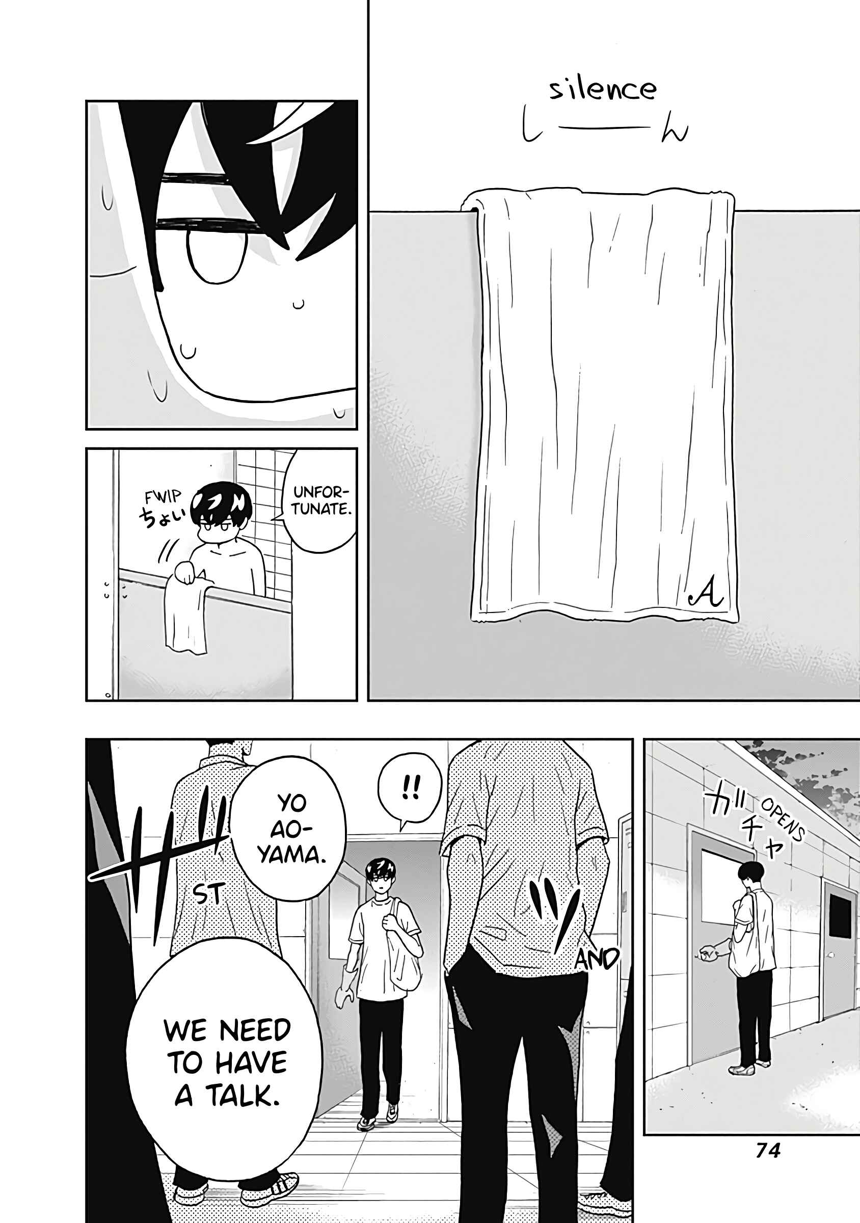 Page 12 Chapter 17 Keppeki Danshi! Aoyama-kun