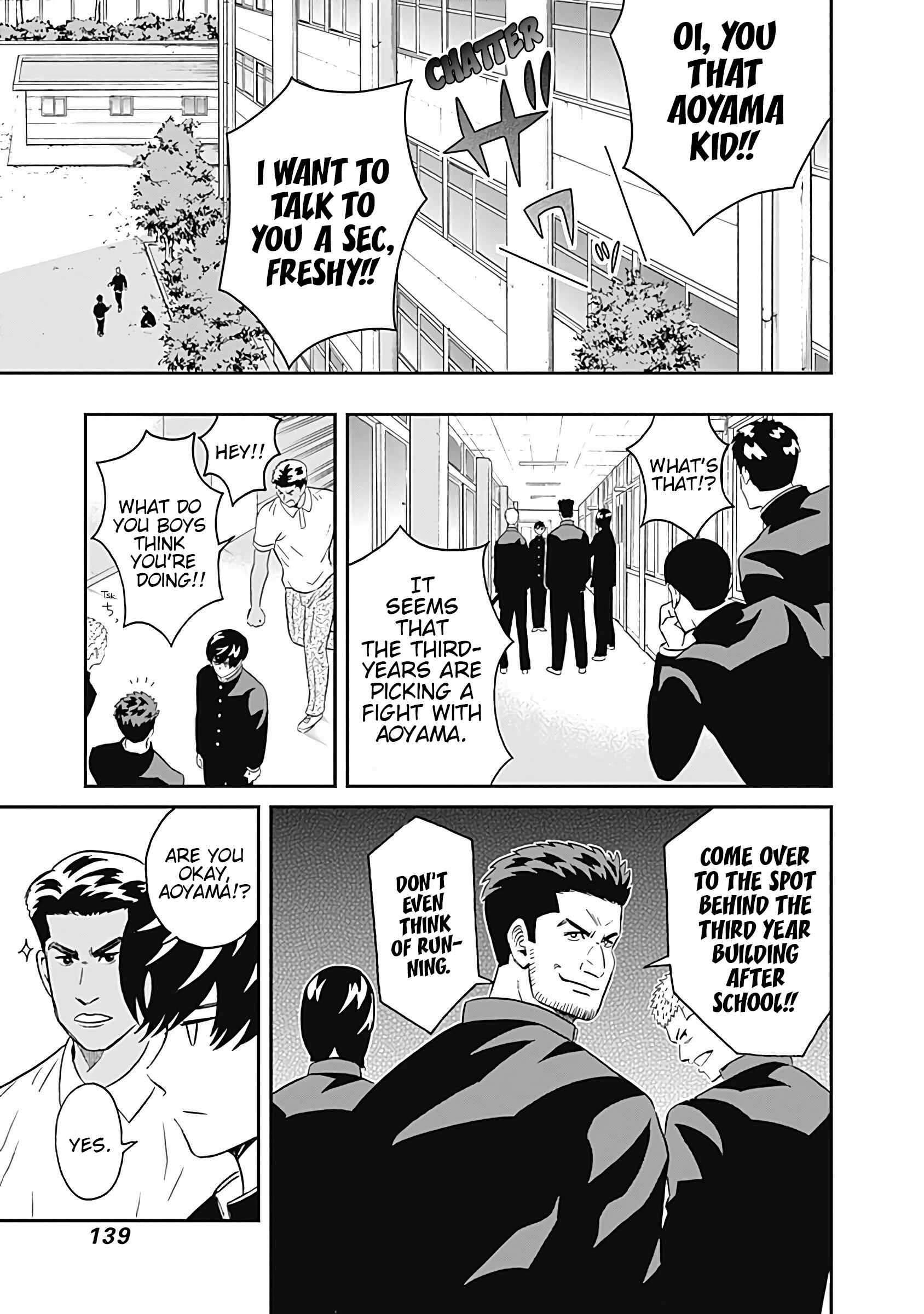 Page 9 Chapter 11 Keppeki Danshi! Aoyama-kun