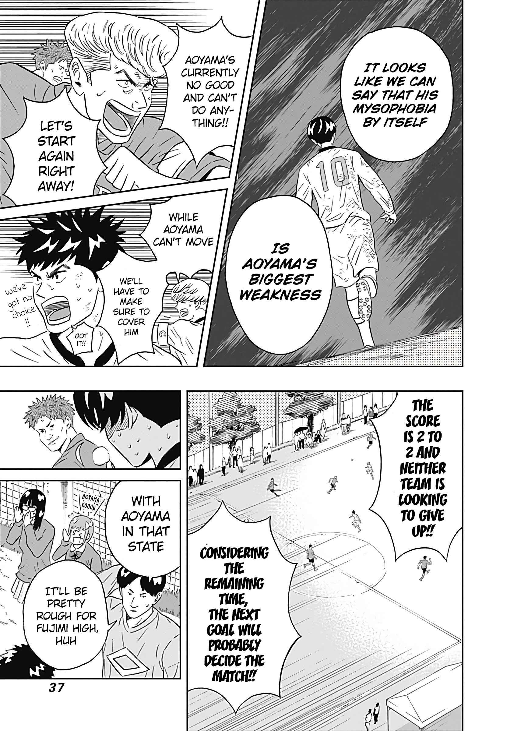Page 38 Chapter 6 Keppeki Danshi! Aoyama-kun