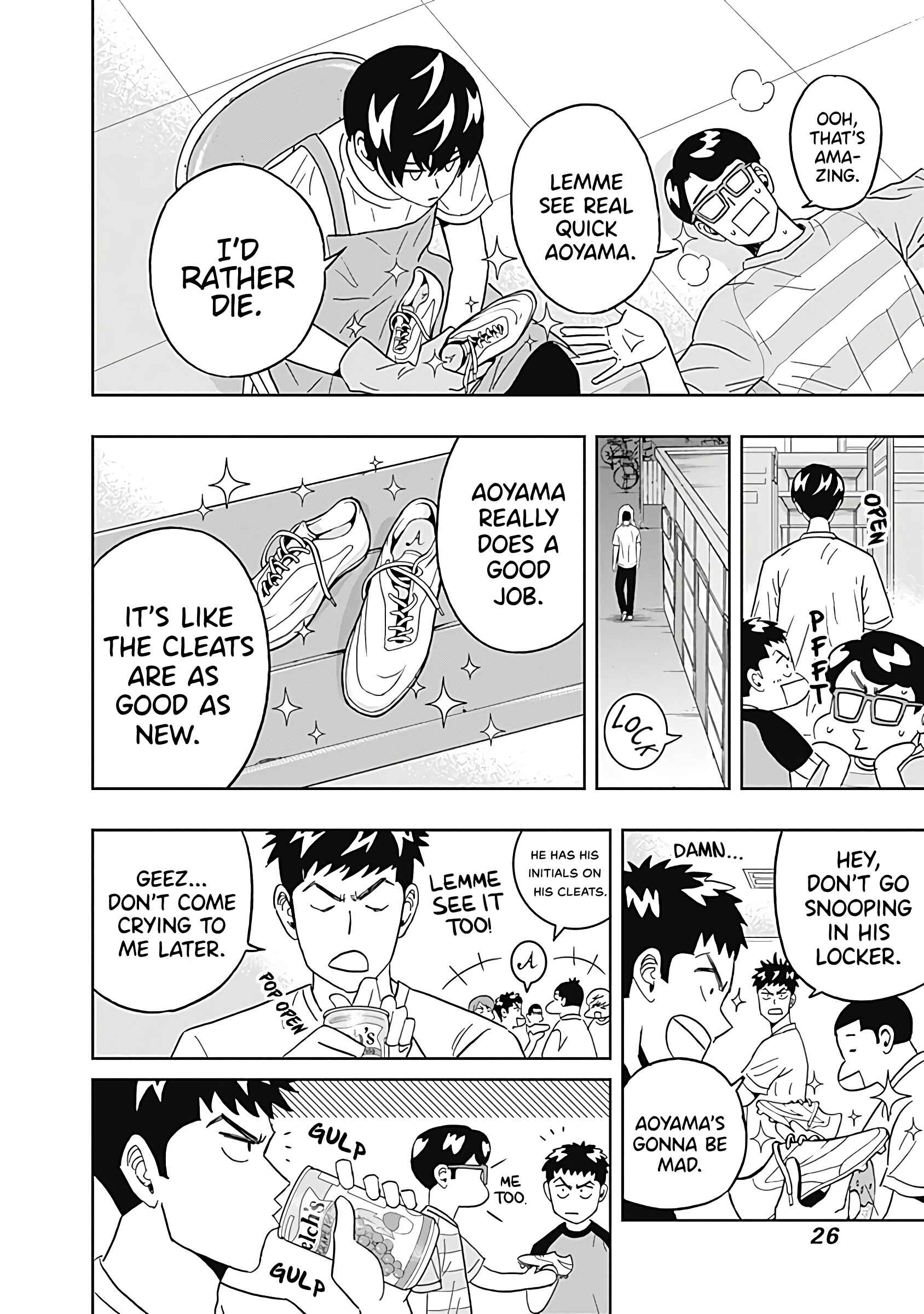 Page 2 Chapter 24 Keppeki Danshi! Aoyama-kun