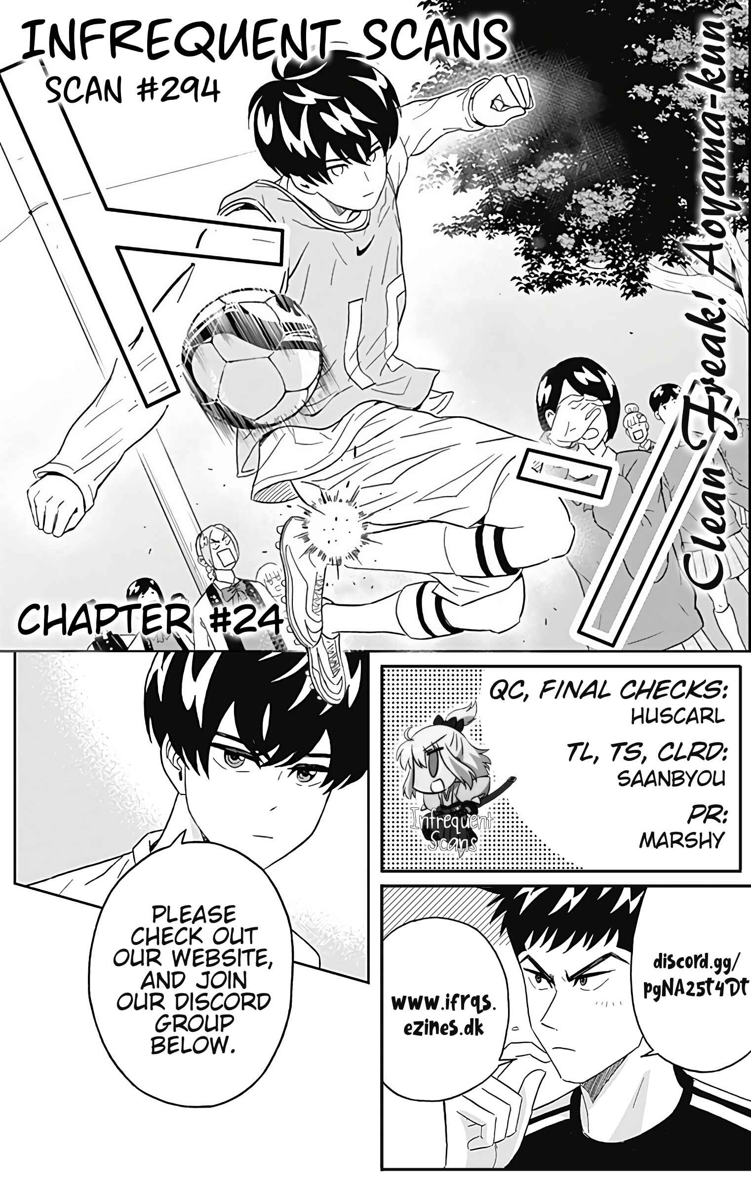 Page 21 Chapter 24 Keppeki Danshi! Aoyama-kun