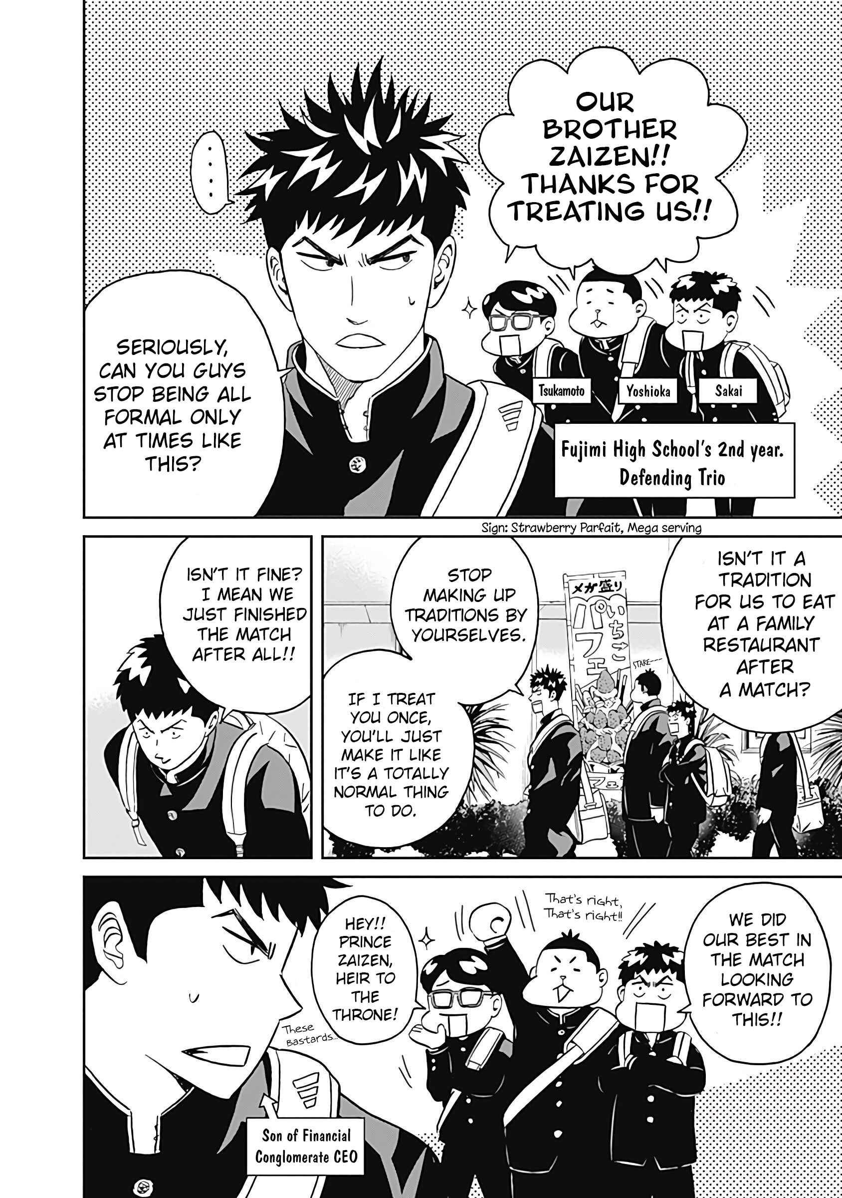 Page 2 Chapter 7 Keppeki Danshi! Aoyama-kun
