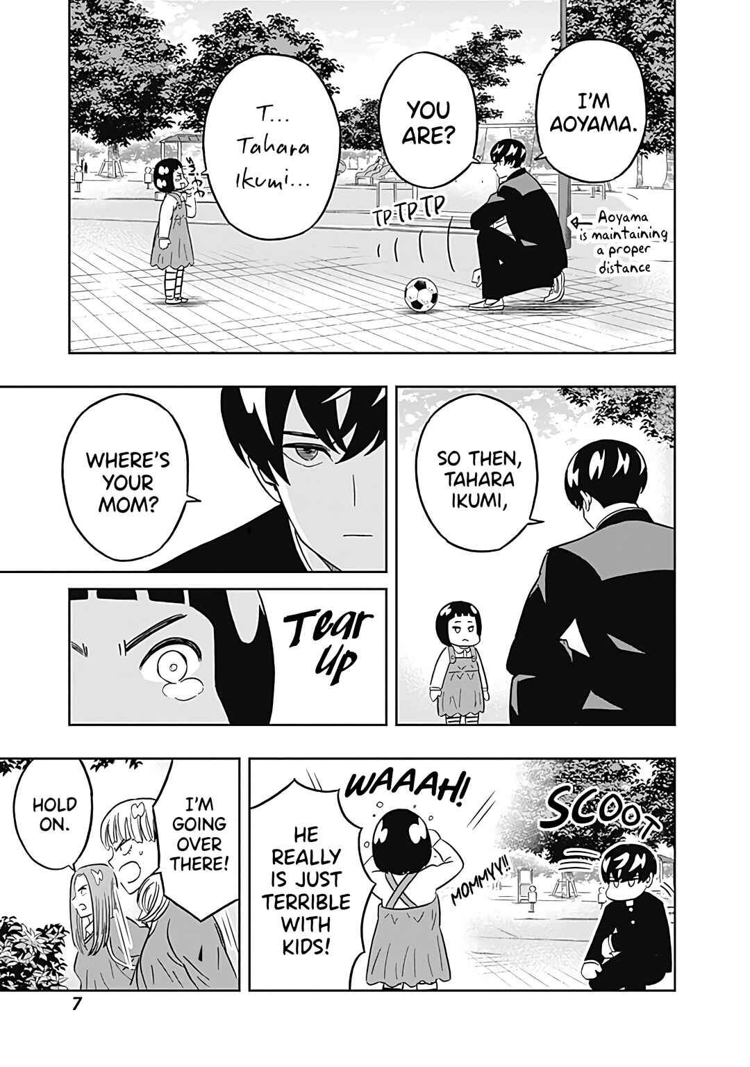 Page 9 Chapter 32 Keppeki Danshi! Aoyama-kun
