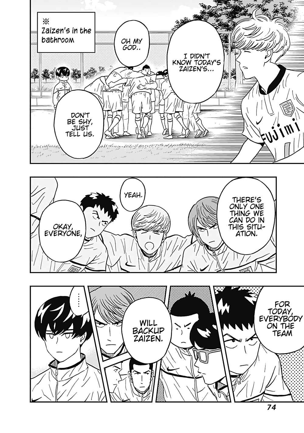 Page 10 Chapter 26 Keppeki Danshi! Aoyama-kun