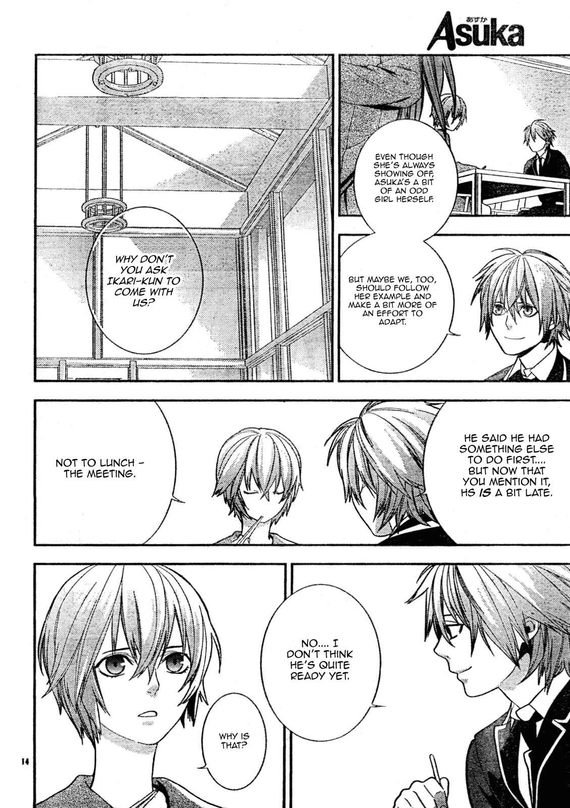 Page 14 Chapter 7 Neon Genesis Evangelion: Campus Apocalypse